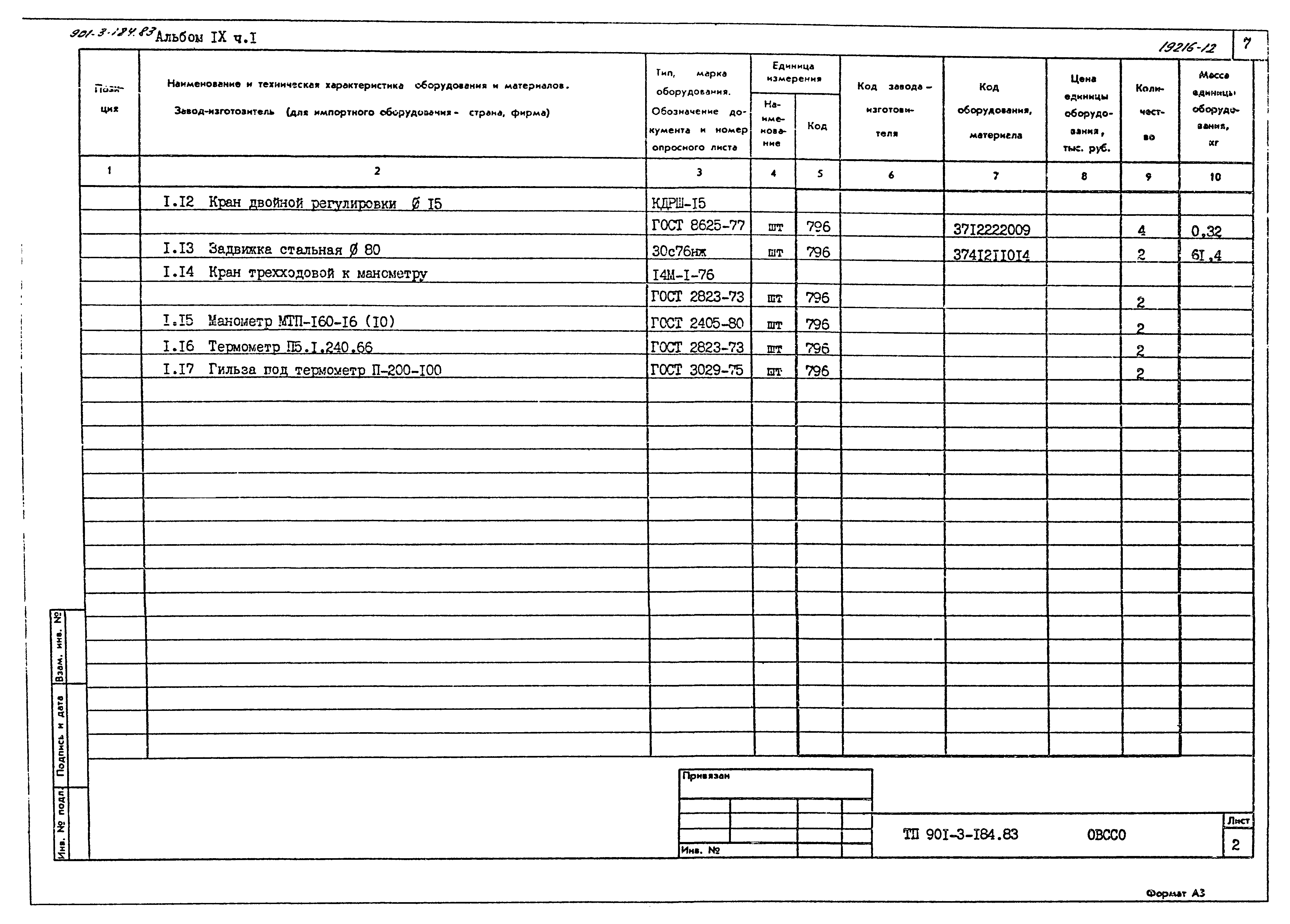 Типовой проект 901-3-184.83