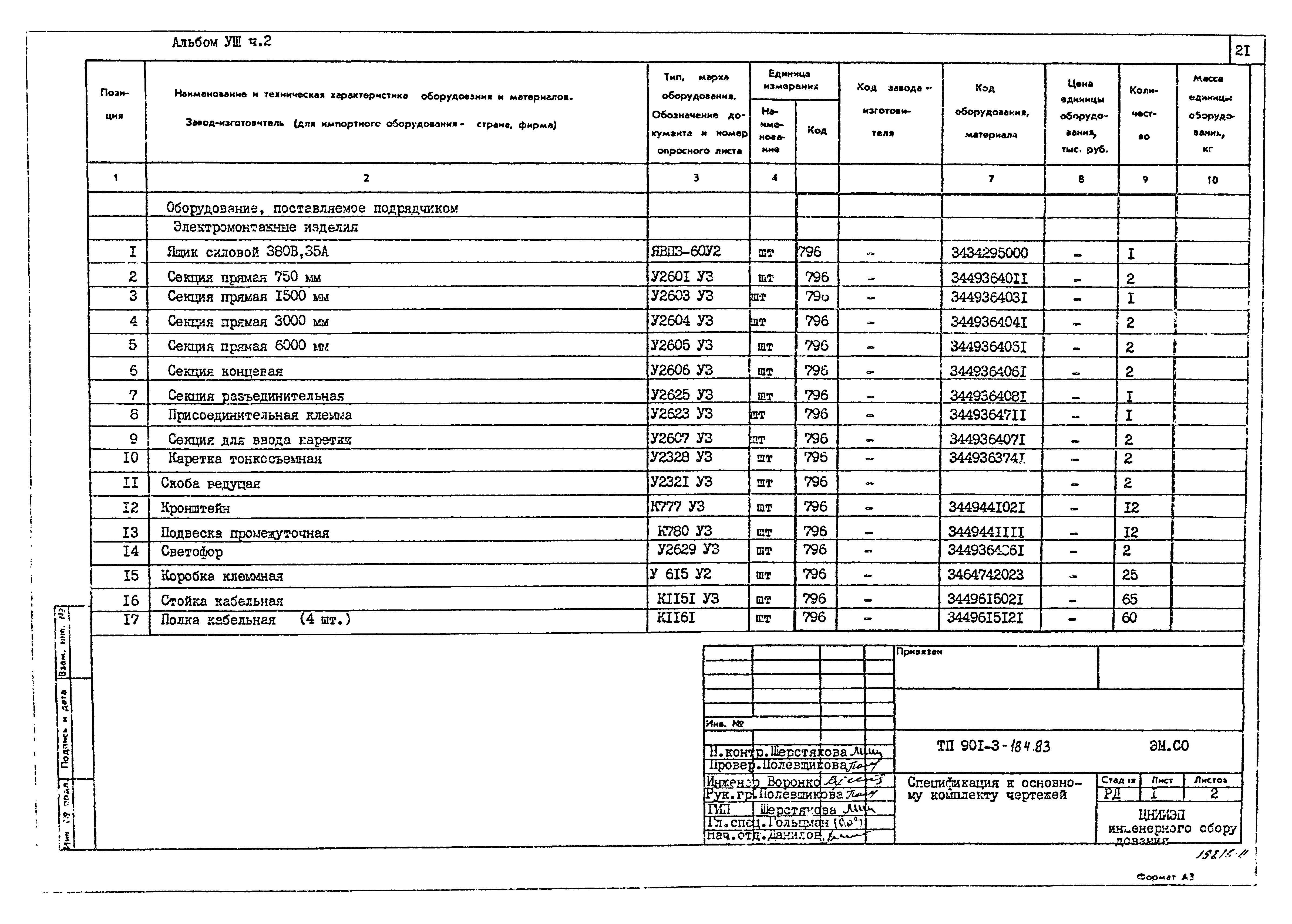 Типовой проект 901-3-184.83