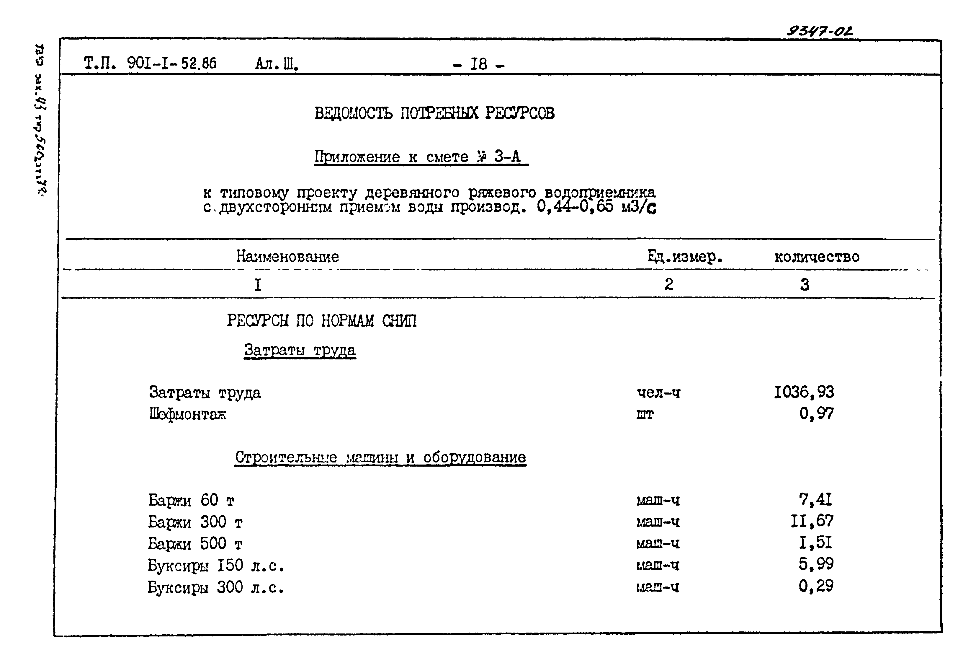 Типовой проект 901-1-52.86