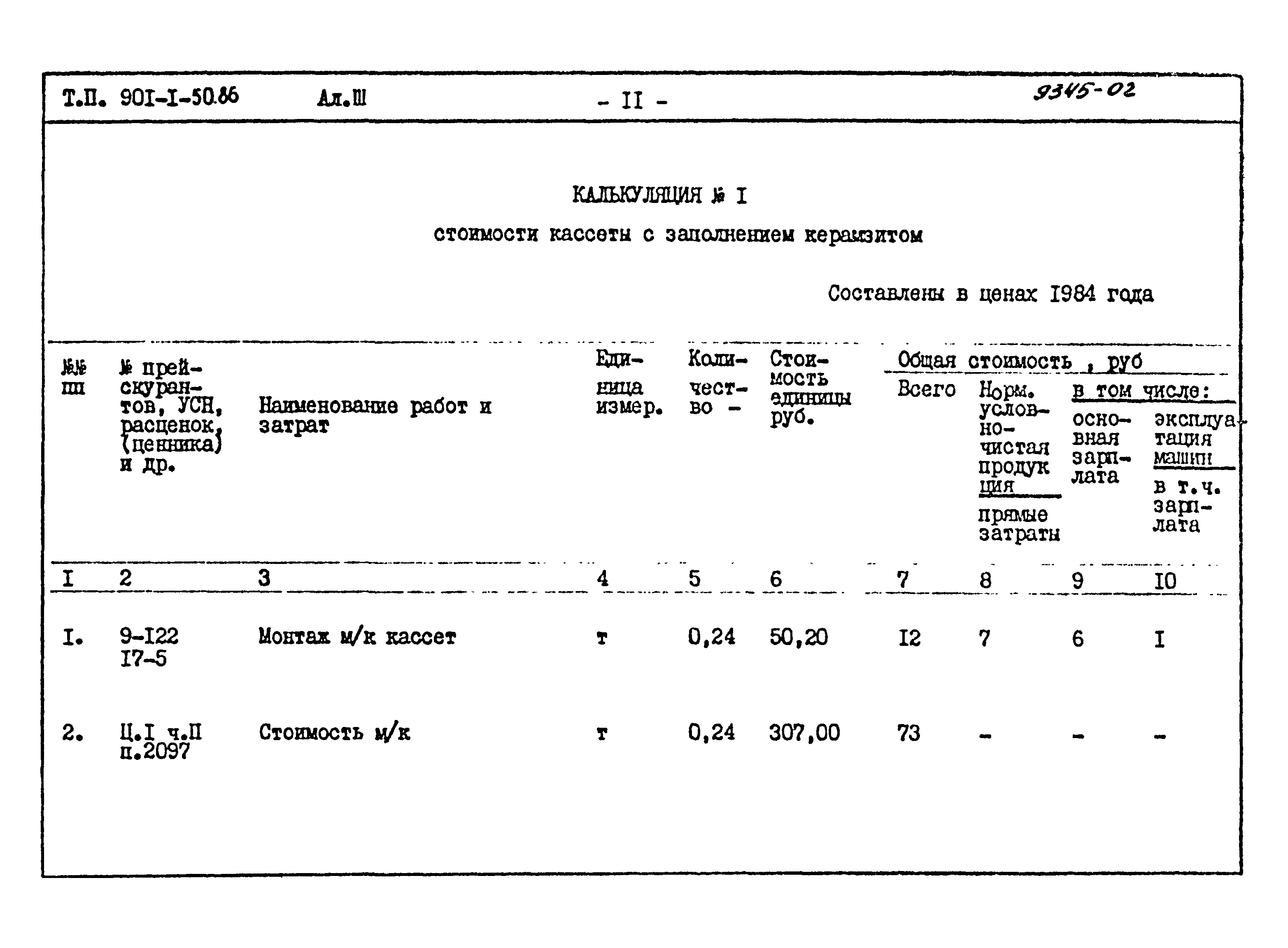 Типовой проект 901-1-50.86