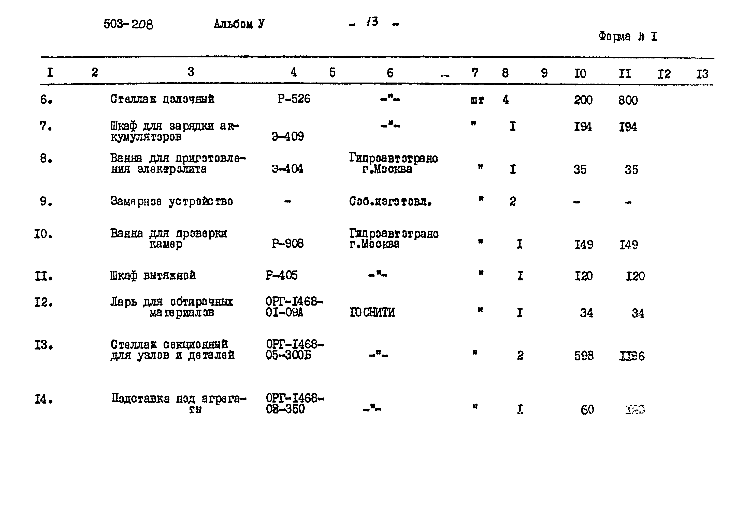 Типовой проект 503-208