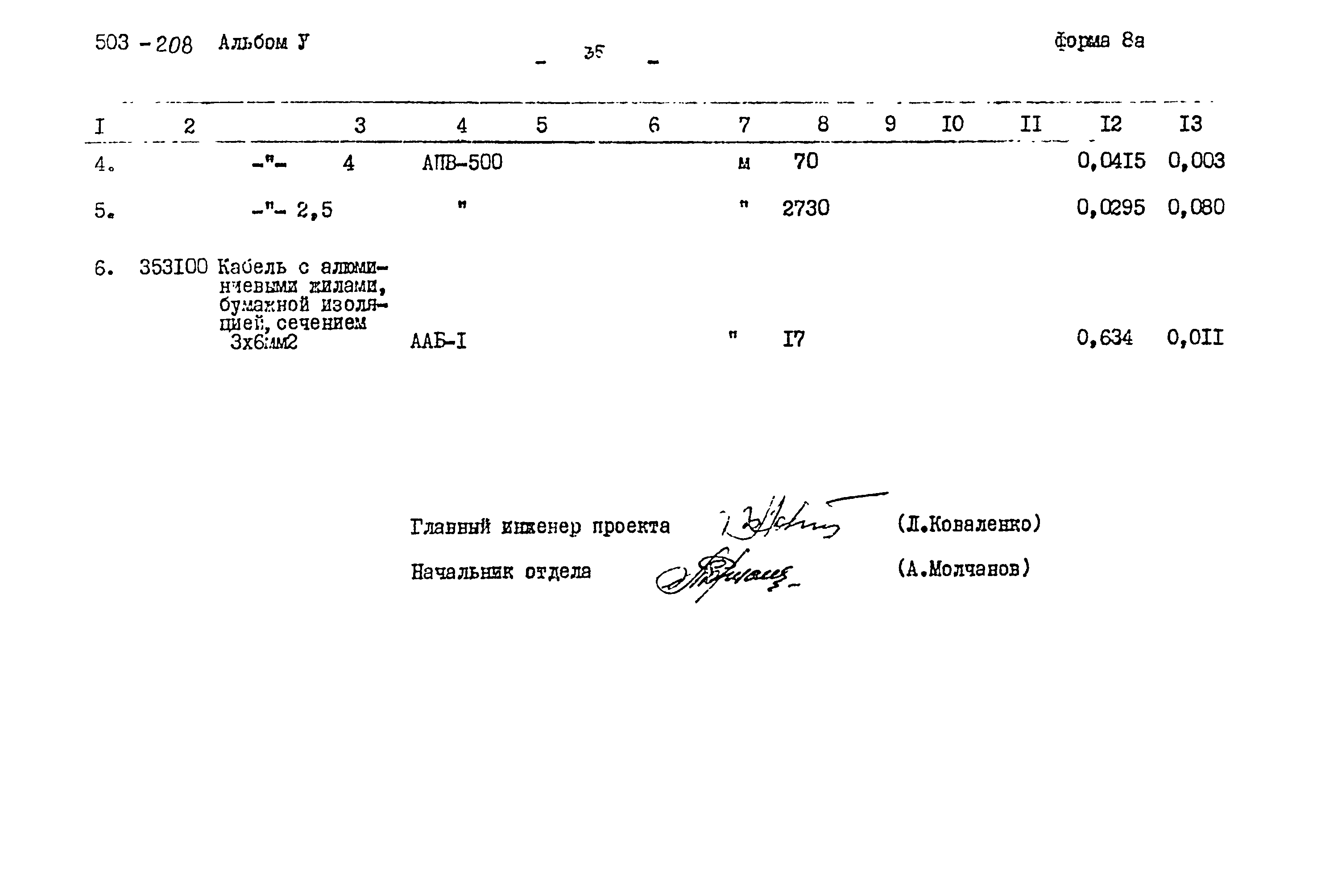 Типовой проект 503-208