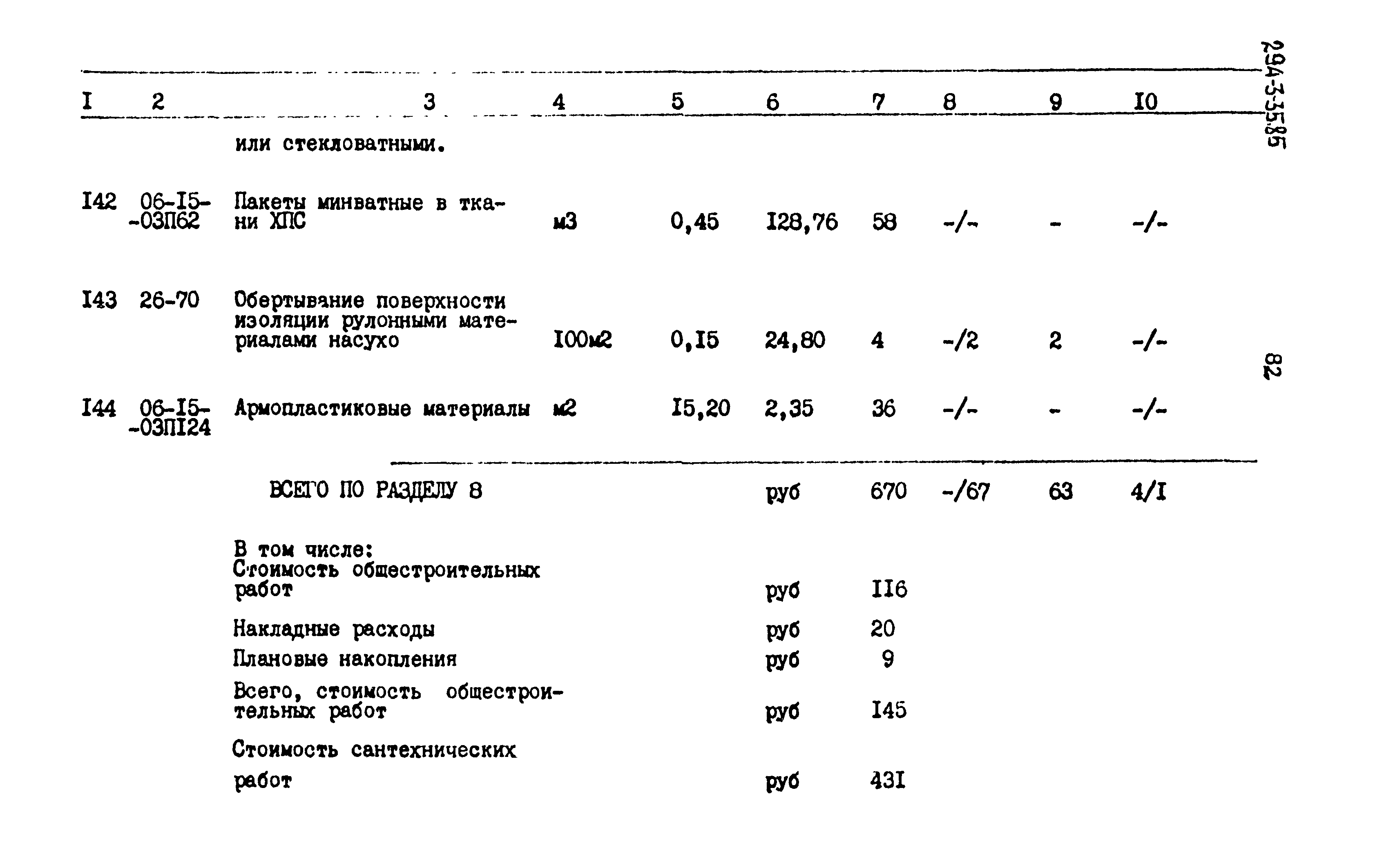 Типовой проект 294-3-35.85