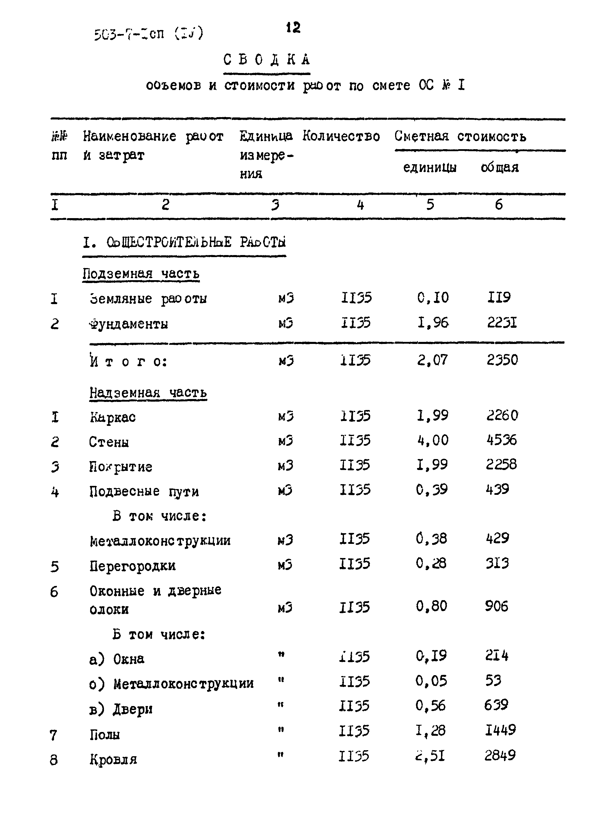 Типовой проект 503-7-1сп