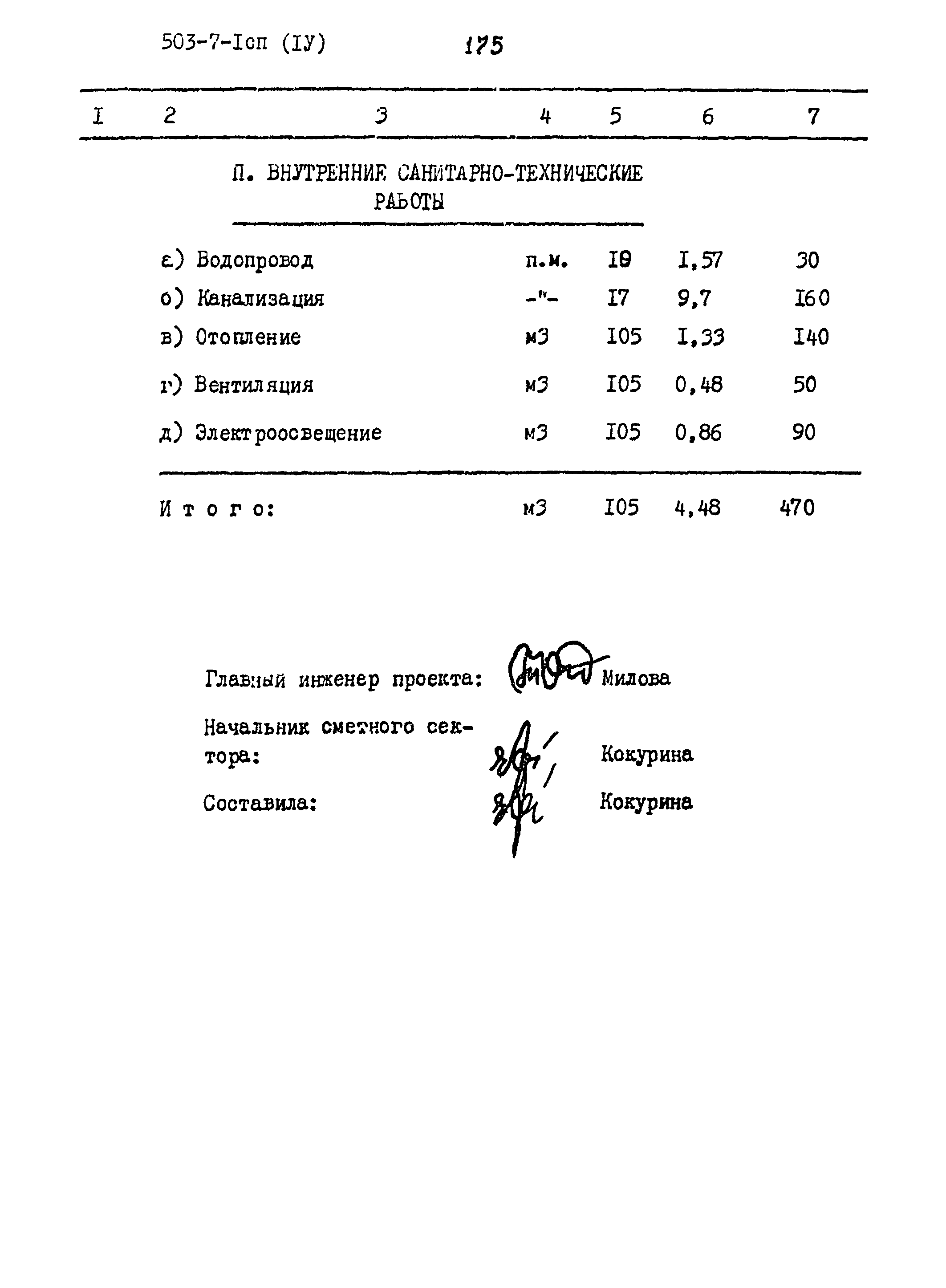 Типовой проект 503-7-1сп