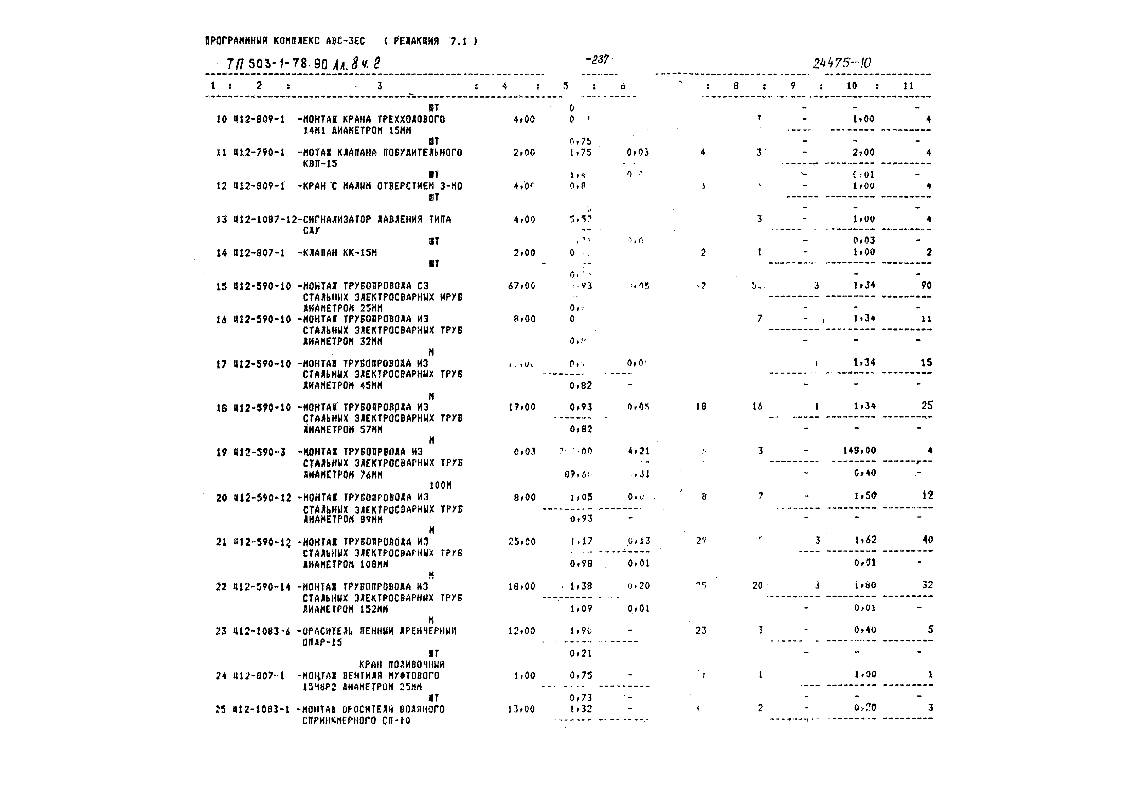 Типовой проект 503-1-78.90