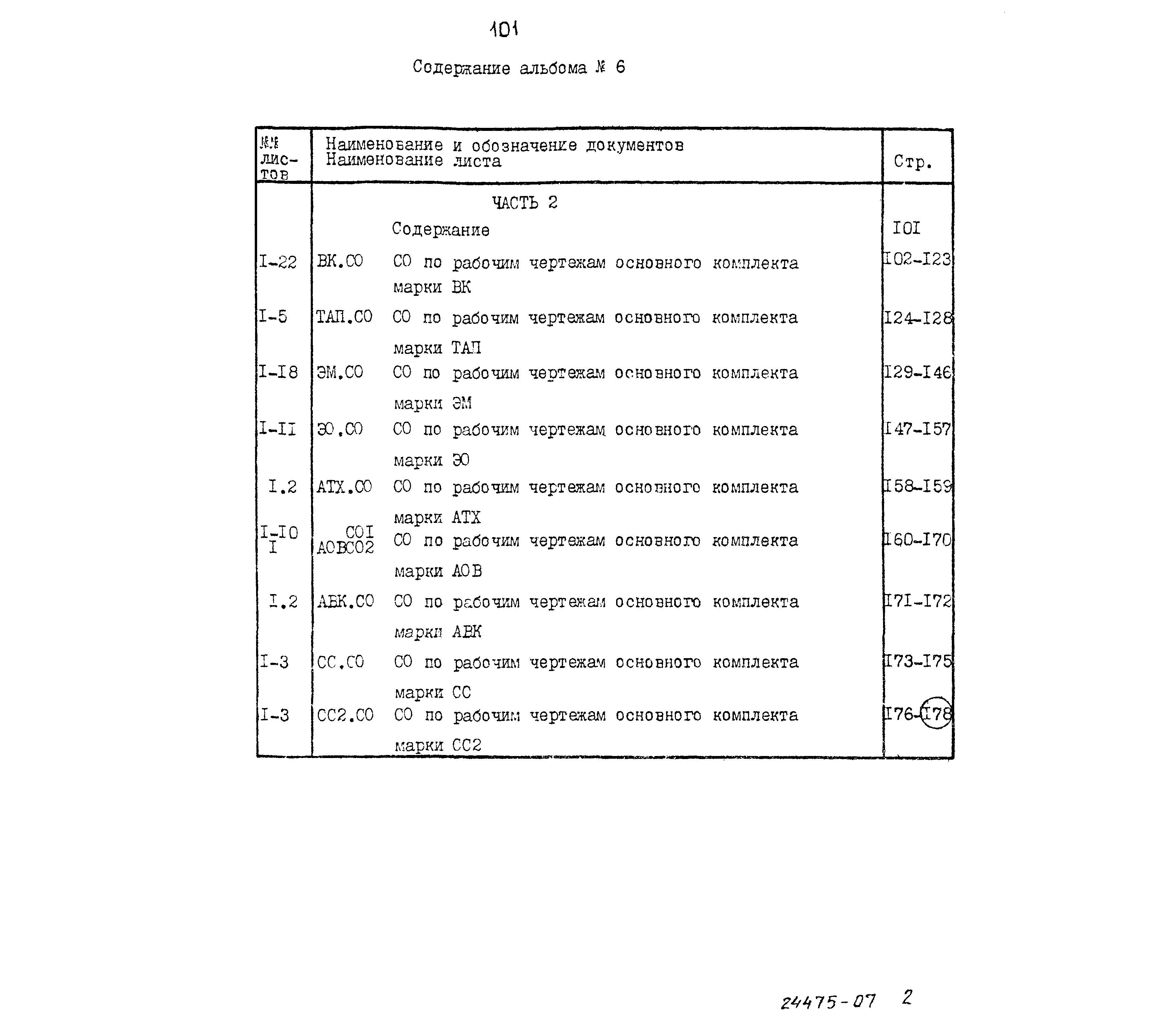 Типовой проект 503-1-78.90