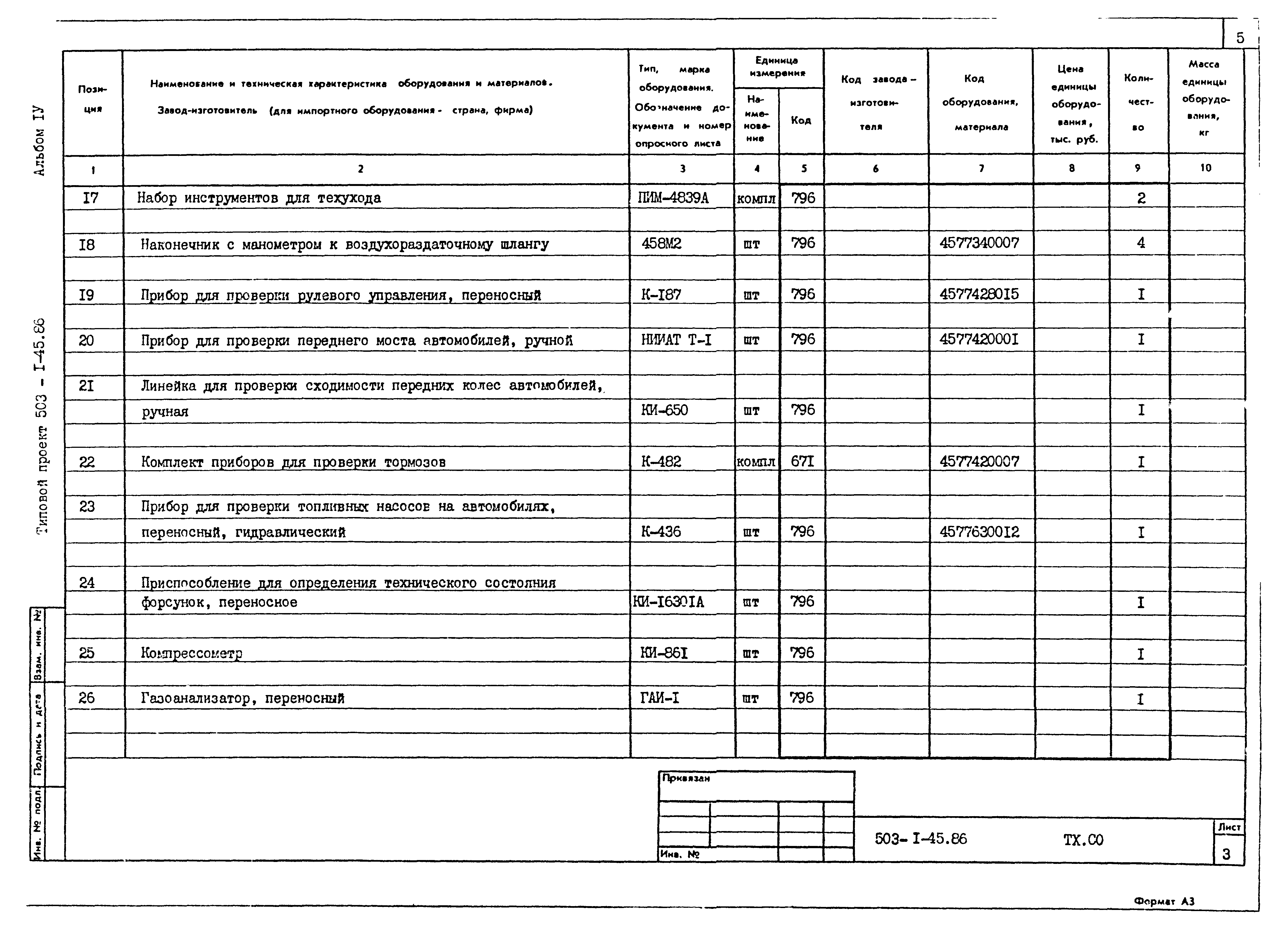 Типовой проект 503-1-45.86