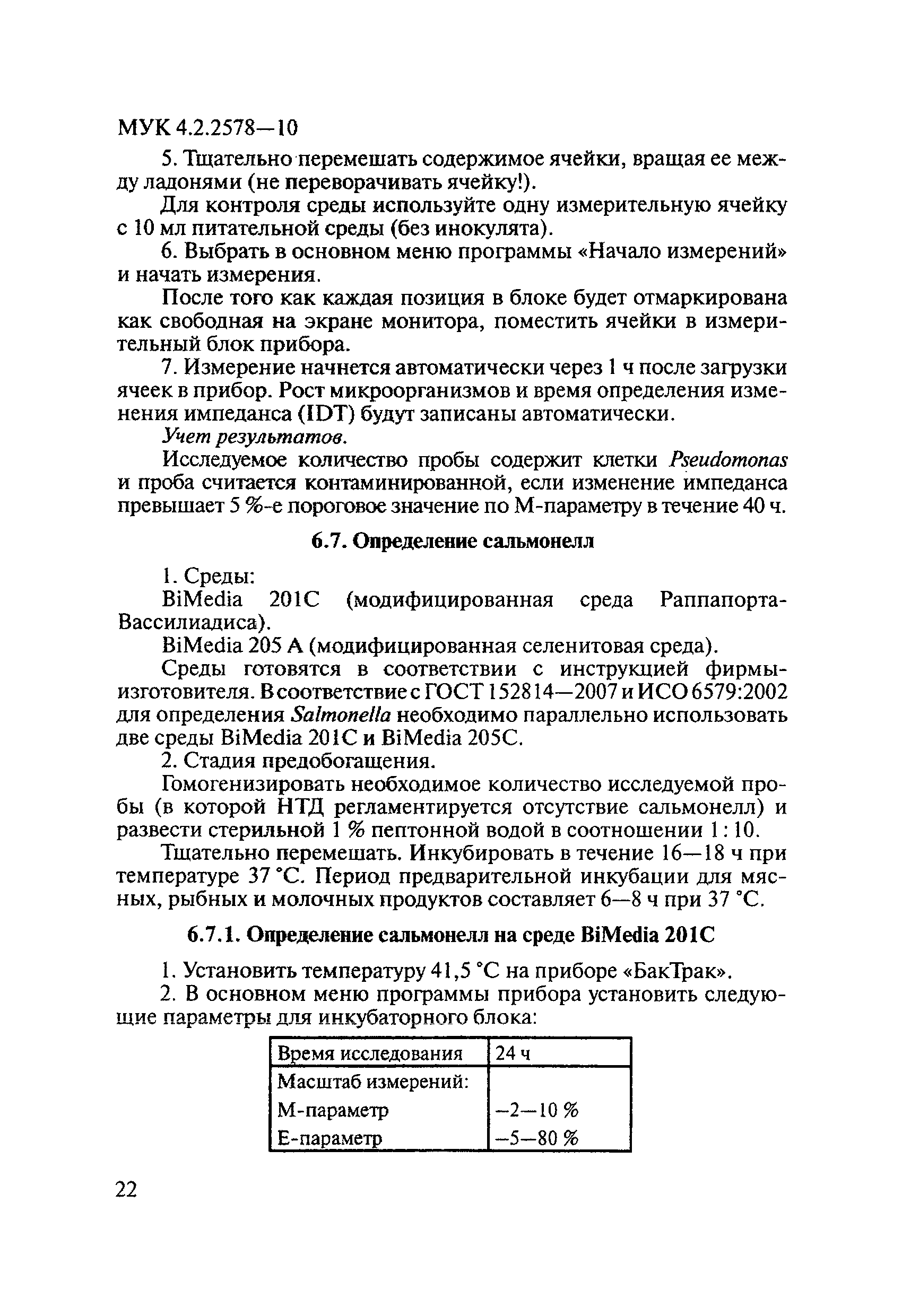 МУК 4.2.2578-10