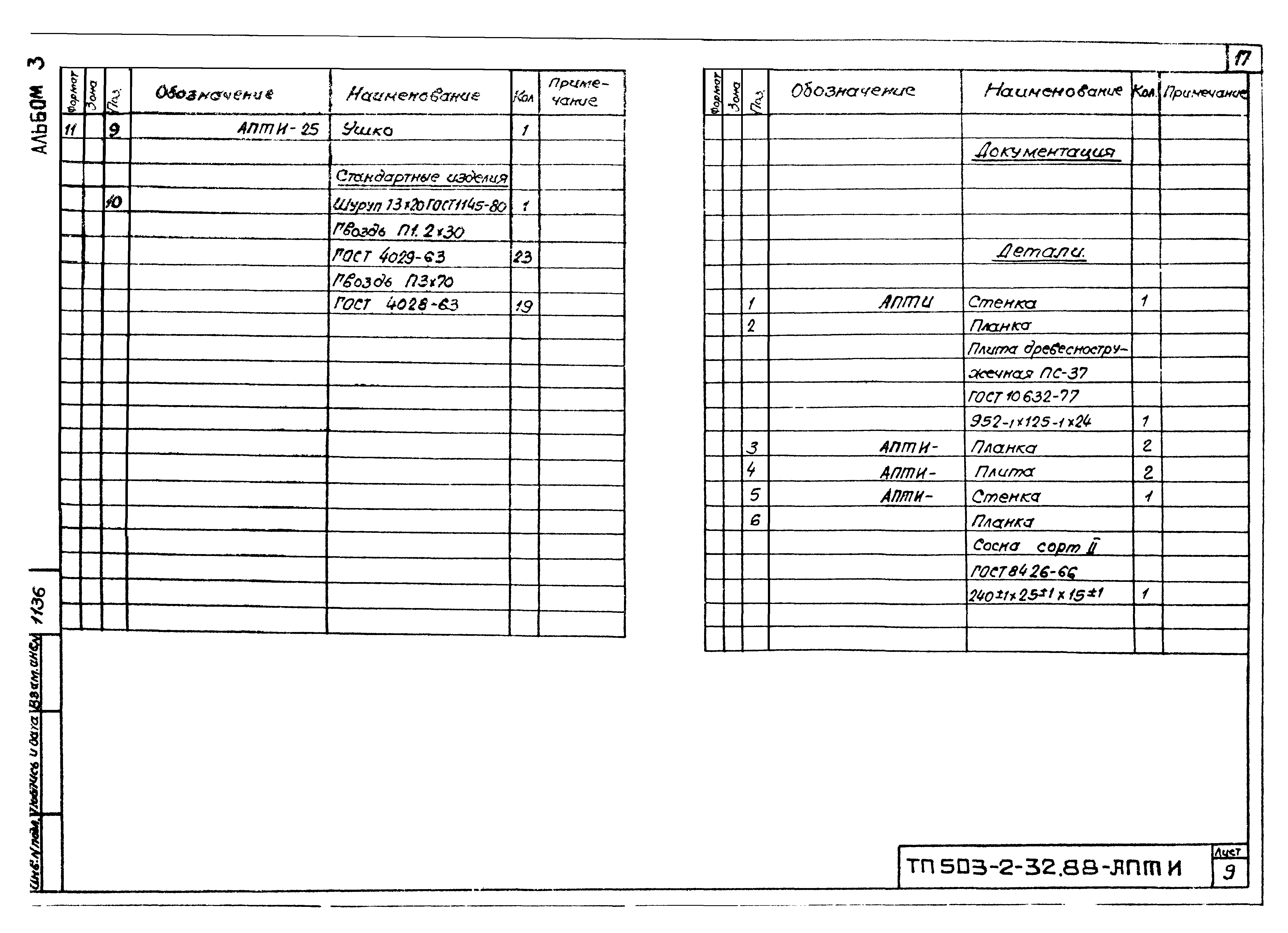 Типовой проект 503-2-32.88