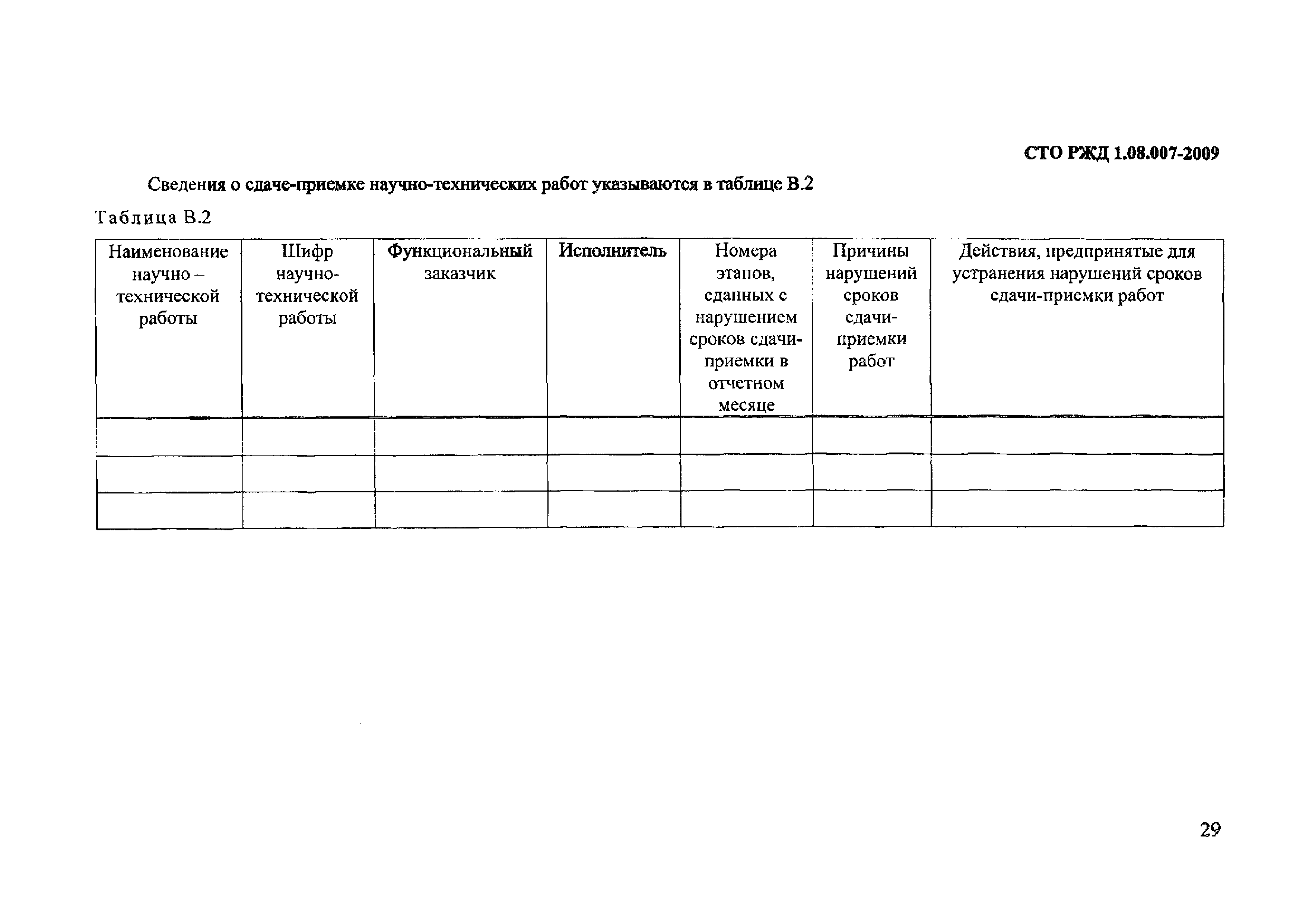 СТО РЖД 1.08.007-2009