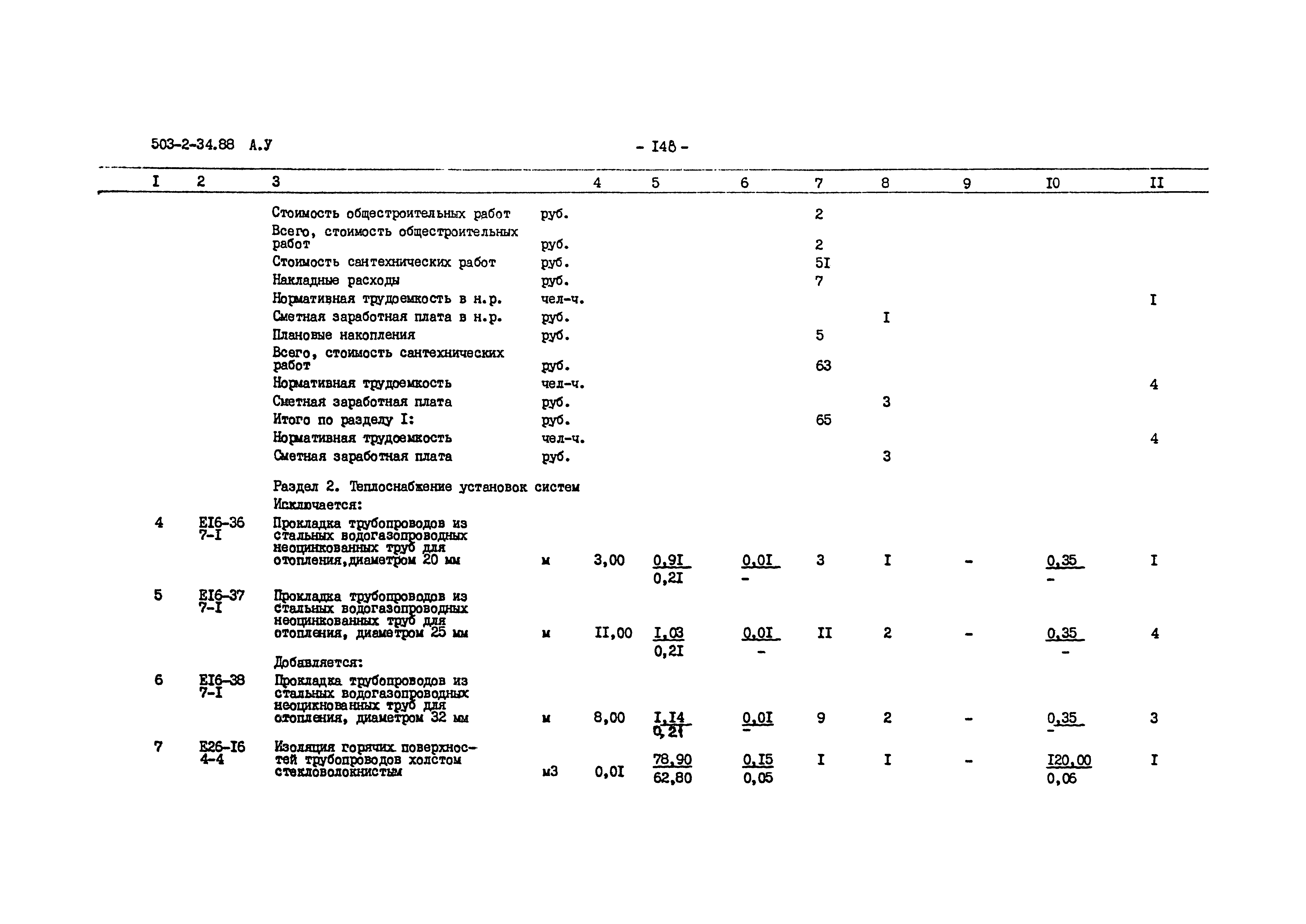 Типовой проект 503-2-34.88