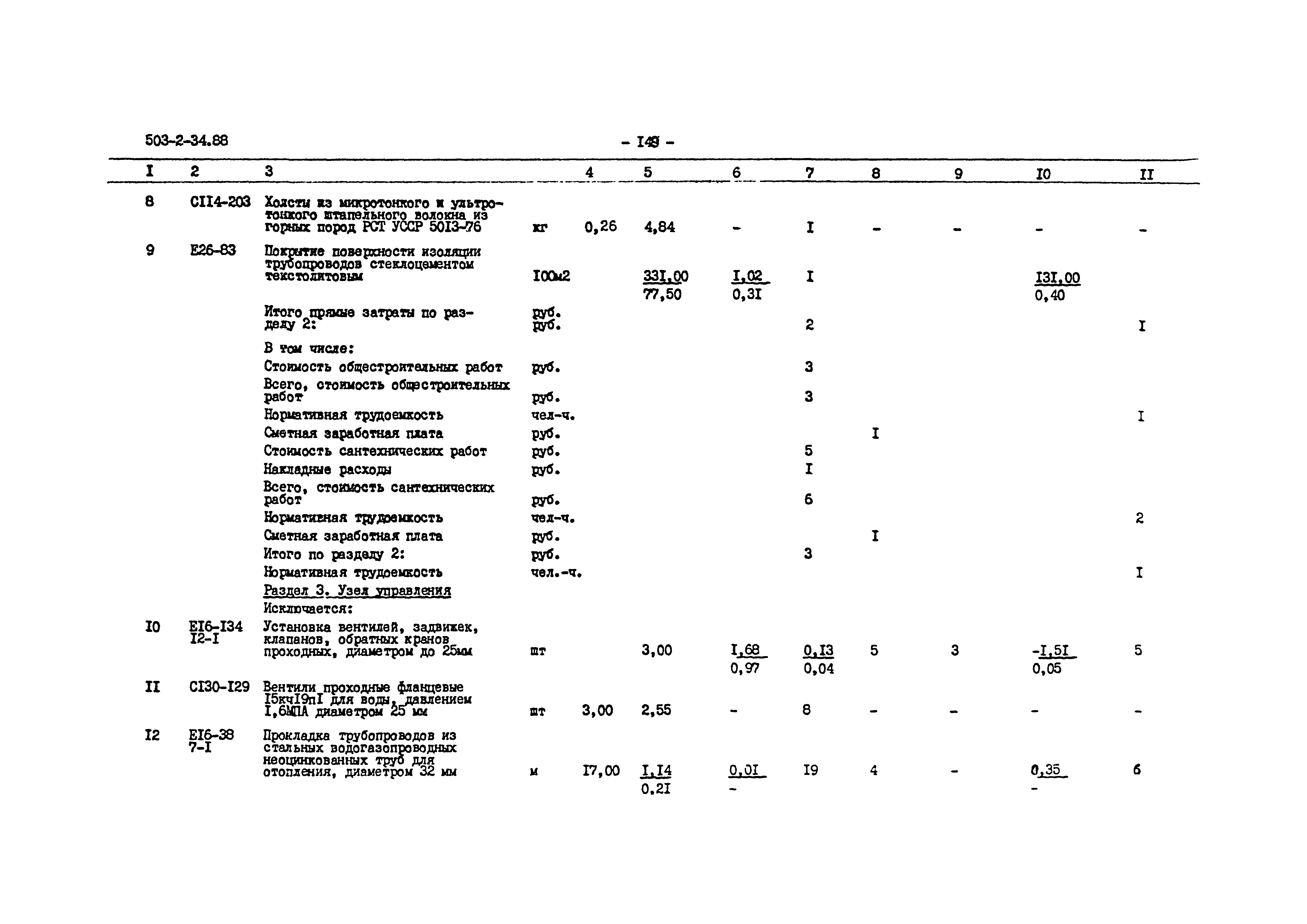 Типовой проект 503-2-34.88