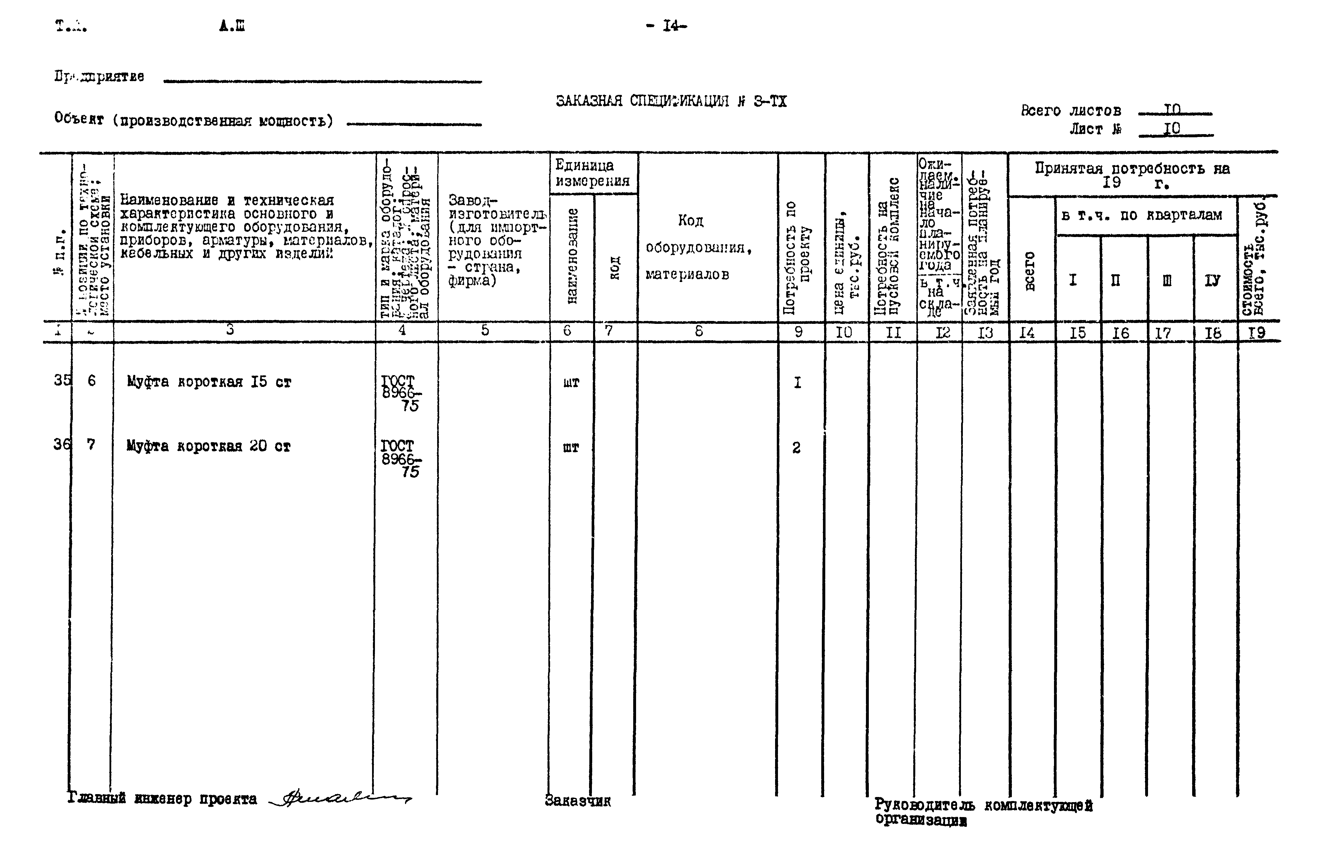 Типовой проект 901-2-85