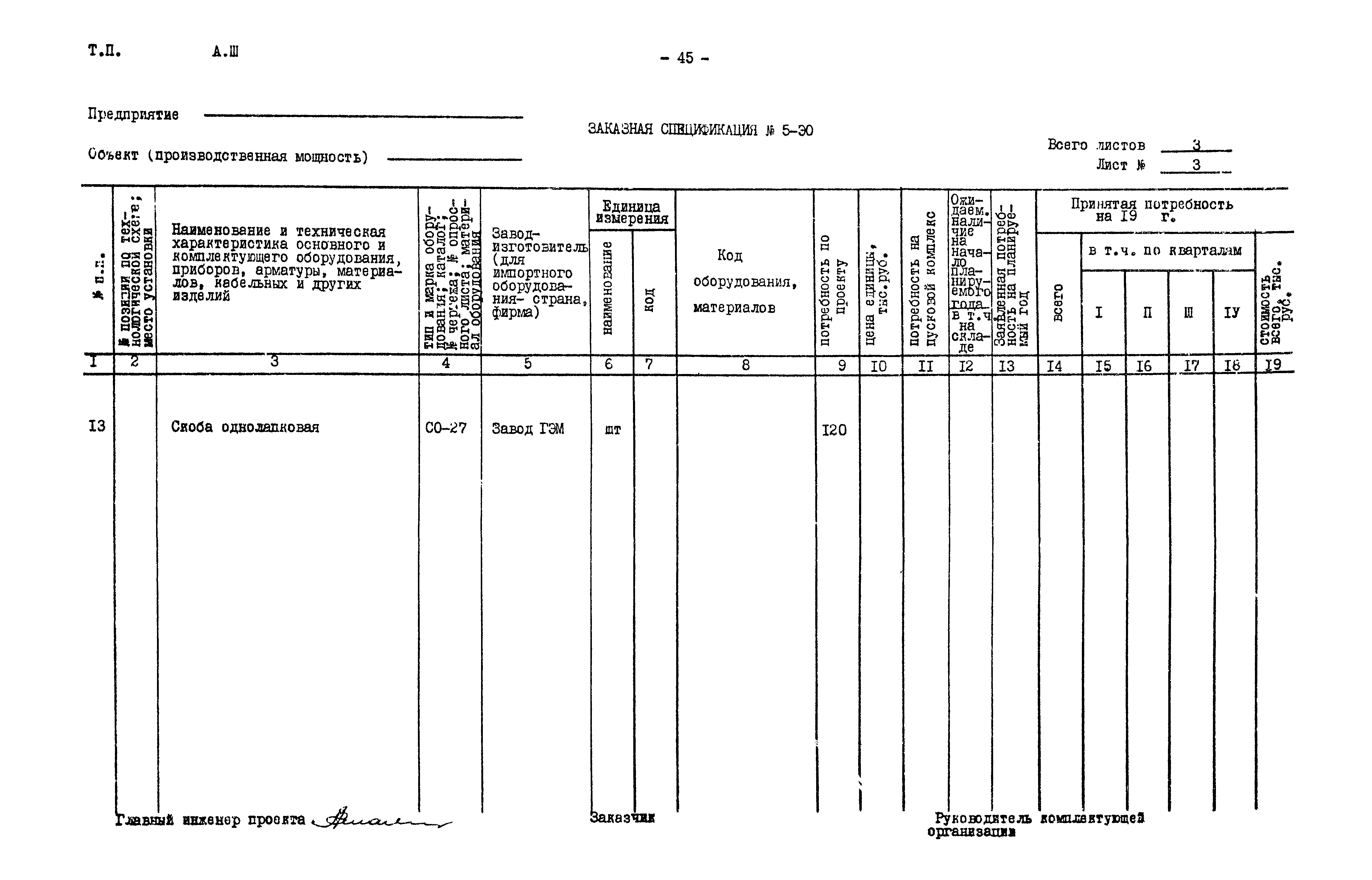 Типовой проект 901-2-85