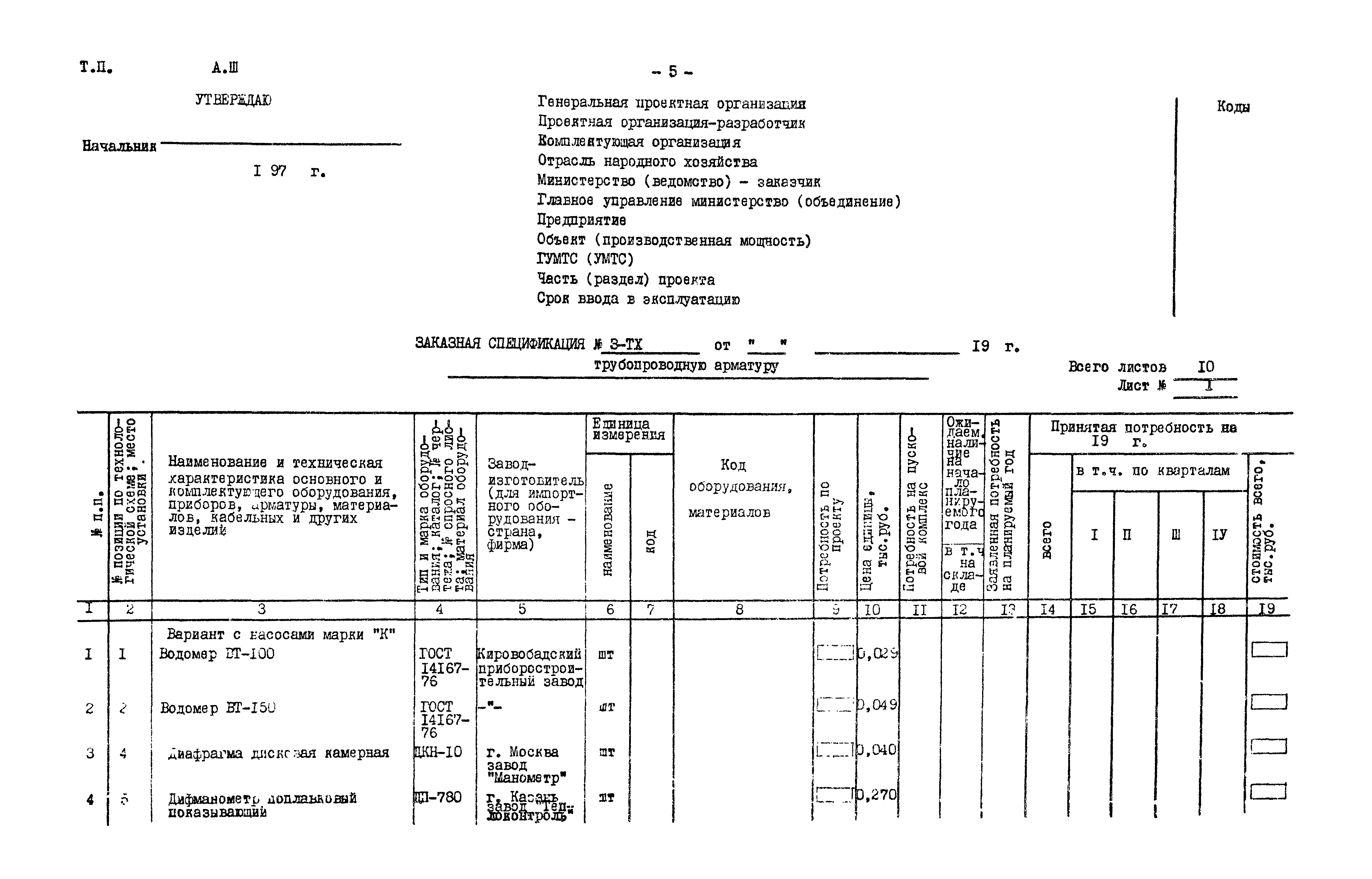 Типовой проект 901-2-85