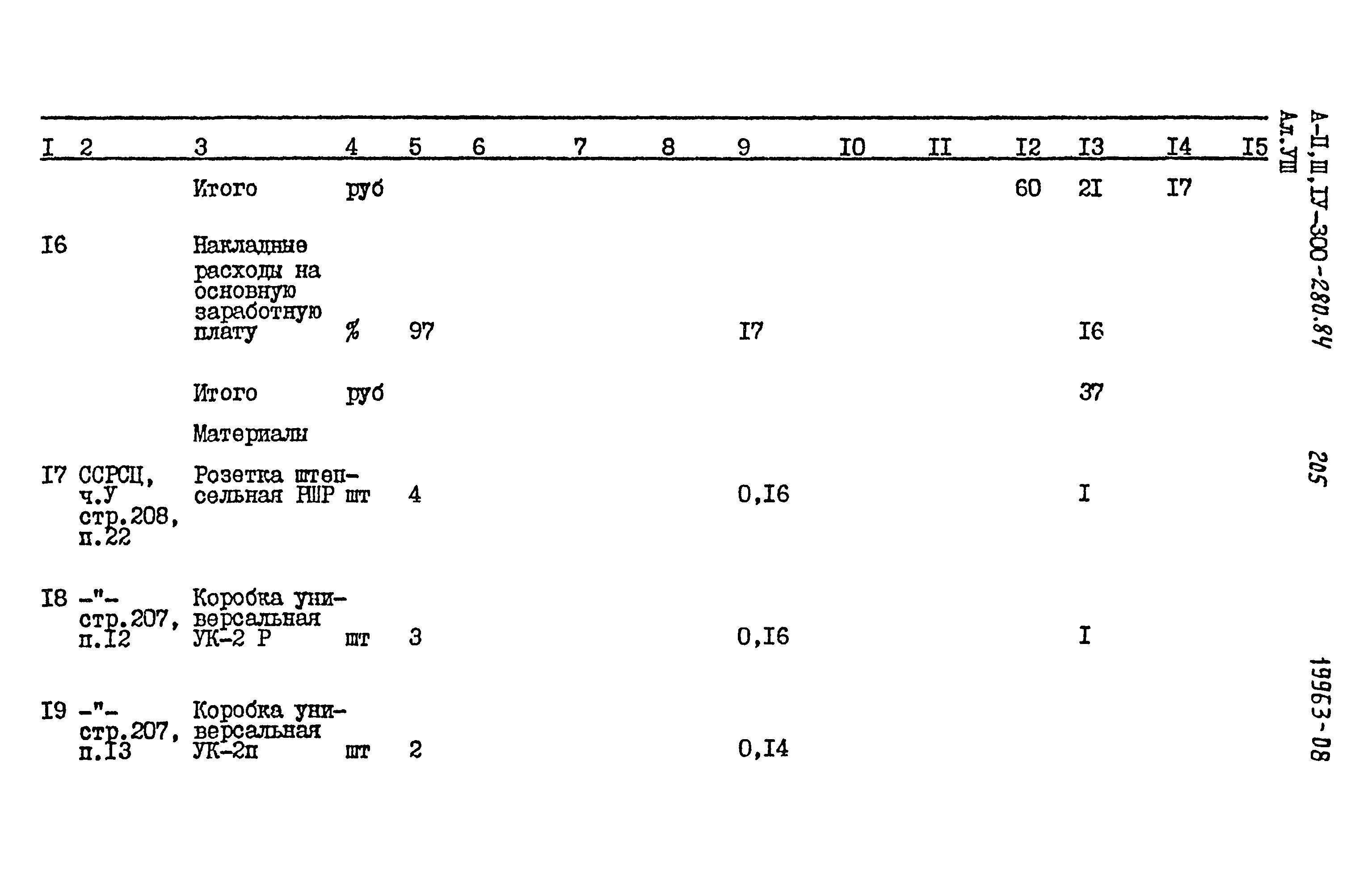 Типовой проект А-II,III,IV-300-280.84