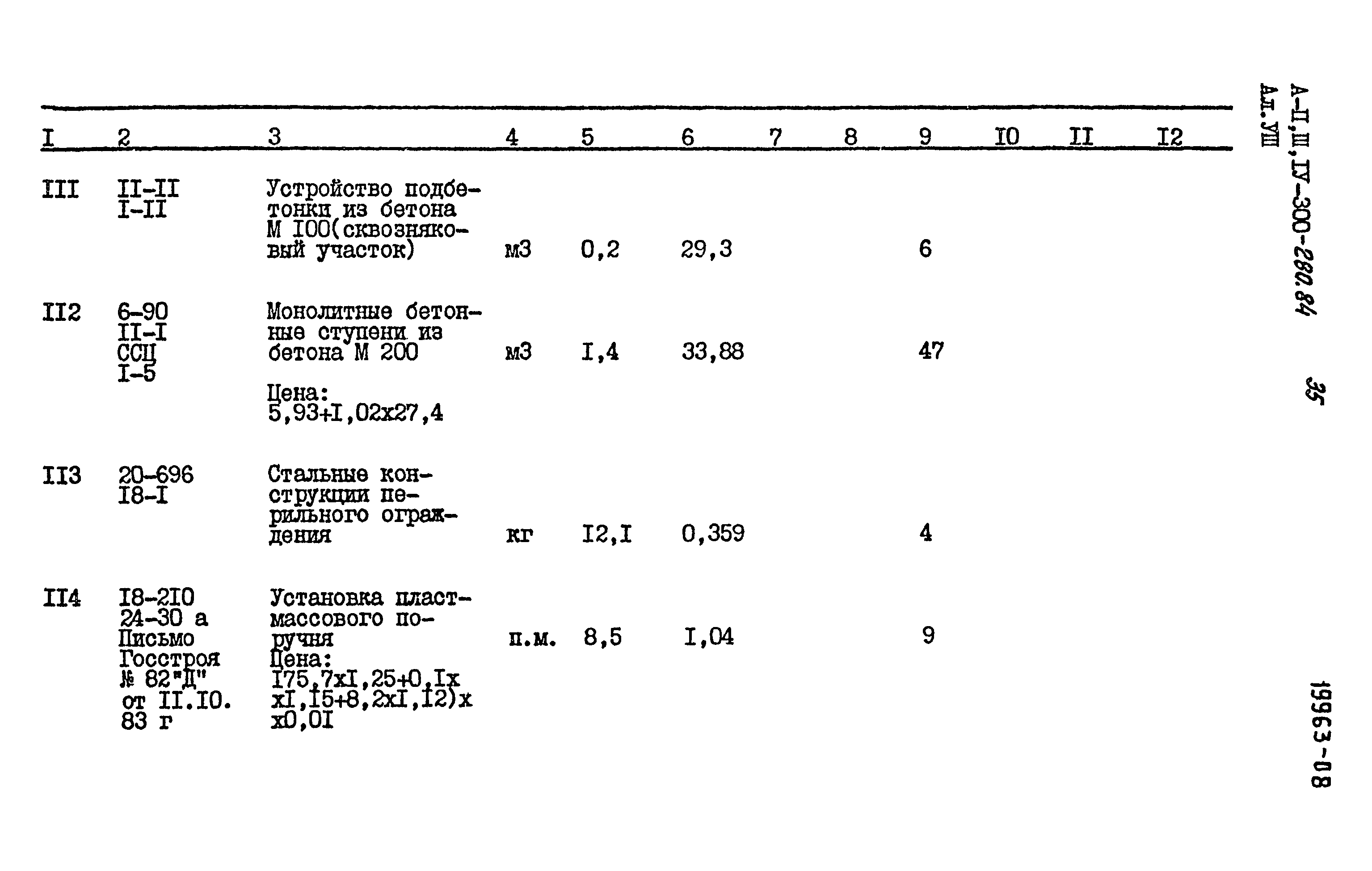 Типовой проект А-II,III,IV-300-280.84