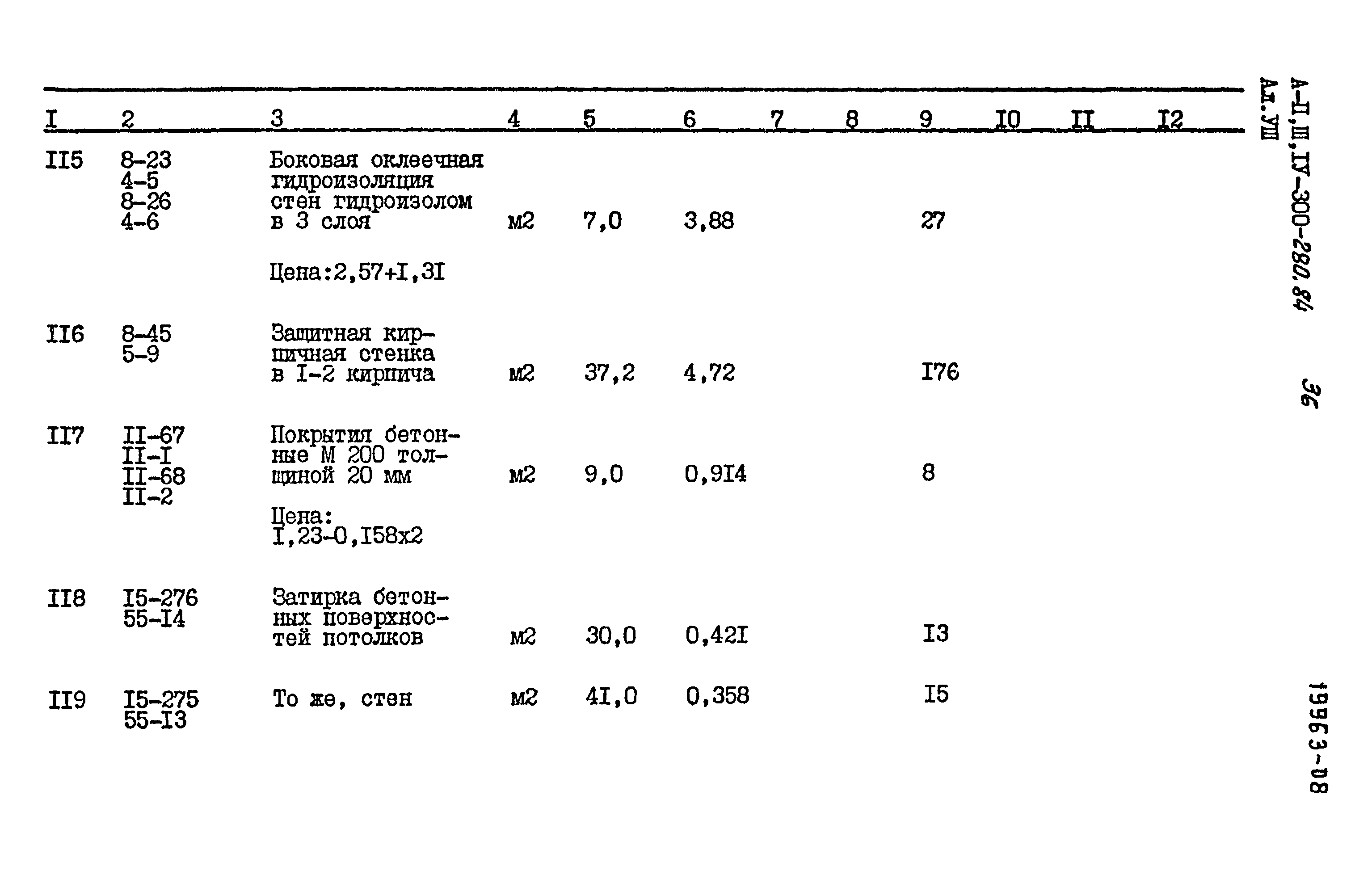 Типовой проект А-II,III,IV-300-280.84