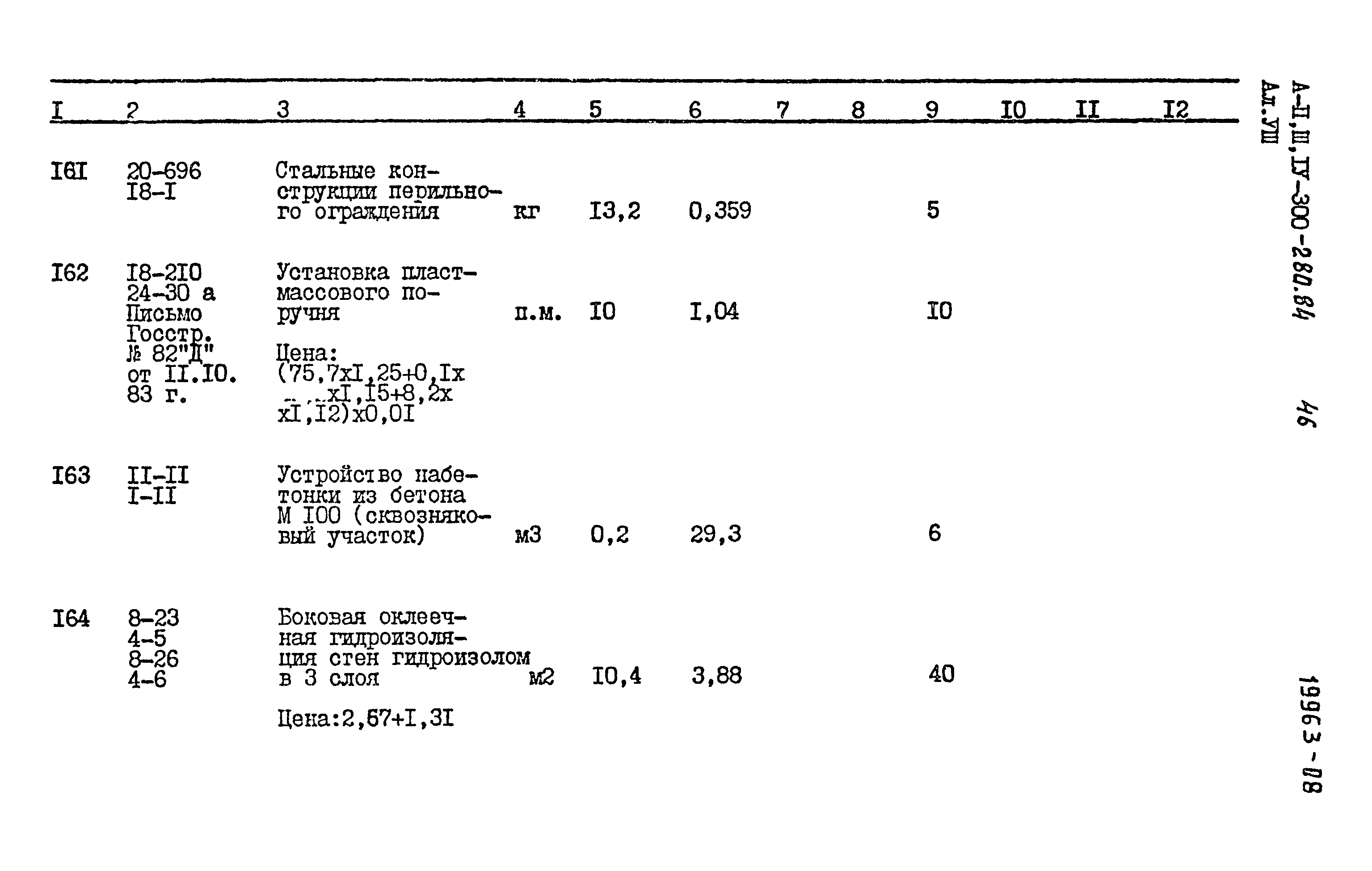 Типовой проект А-II,III,IV-300-280.84