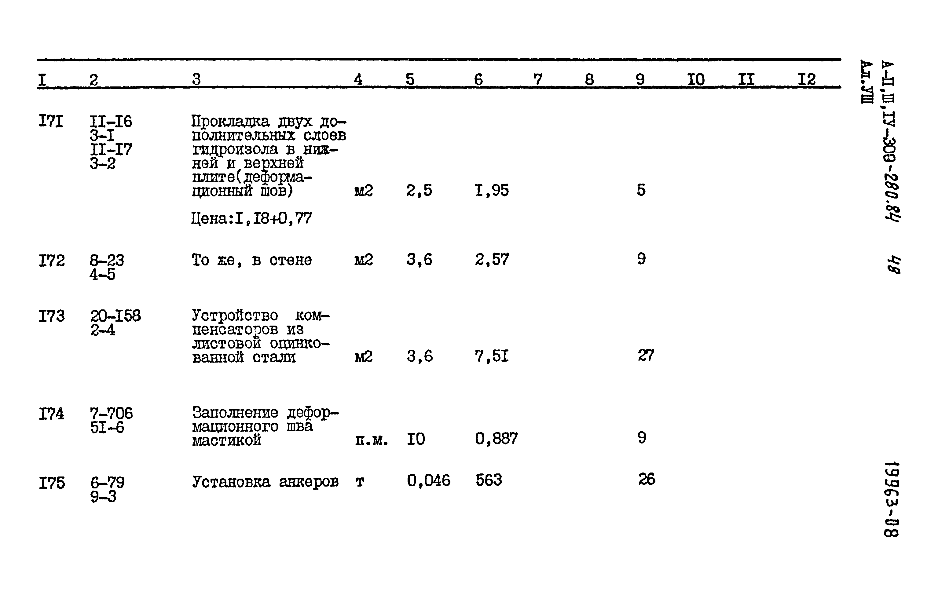 Типовой проект А-II,III,IV-300-280.84