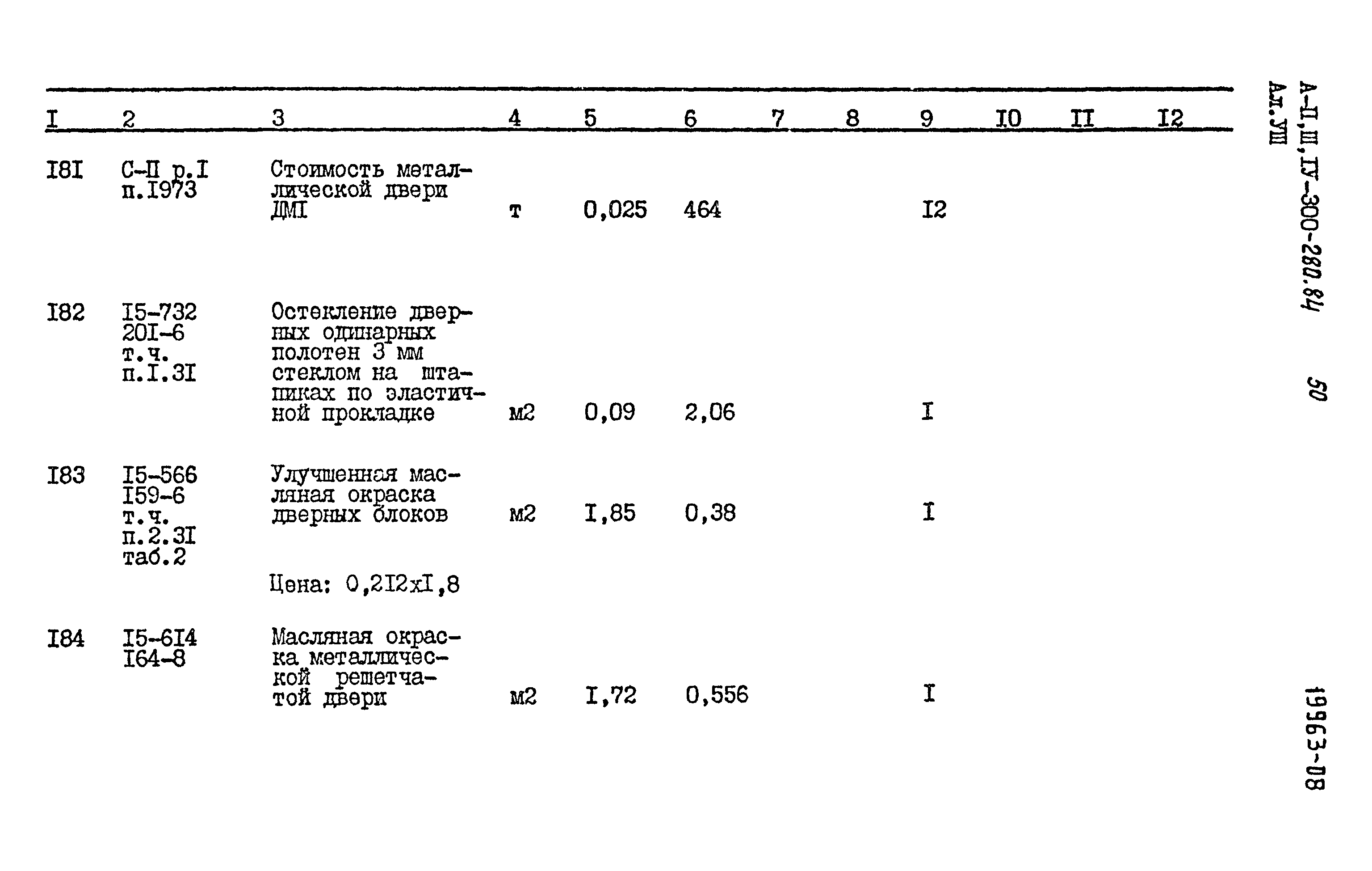 Типовой проект А-II,III,IV-300-280.84