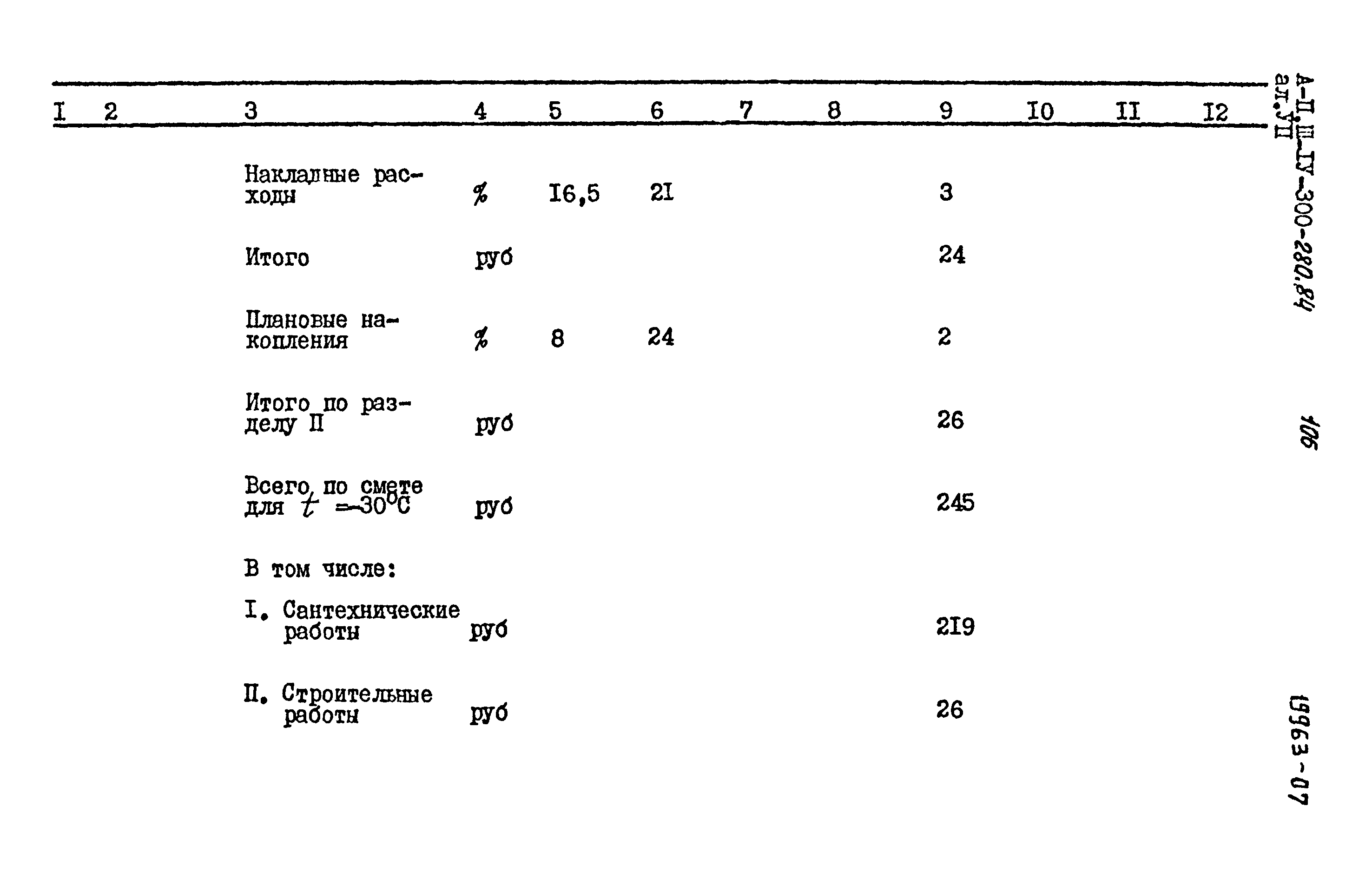 Типовой проект А-II,III,IV-300-280.84