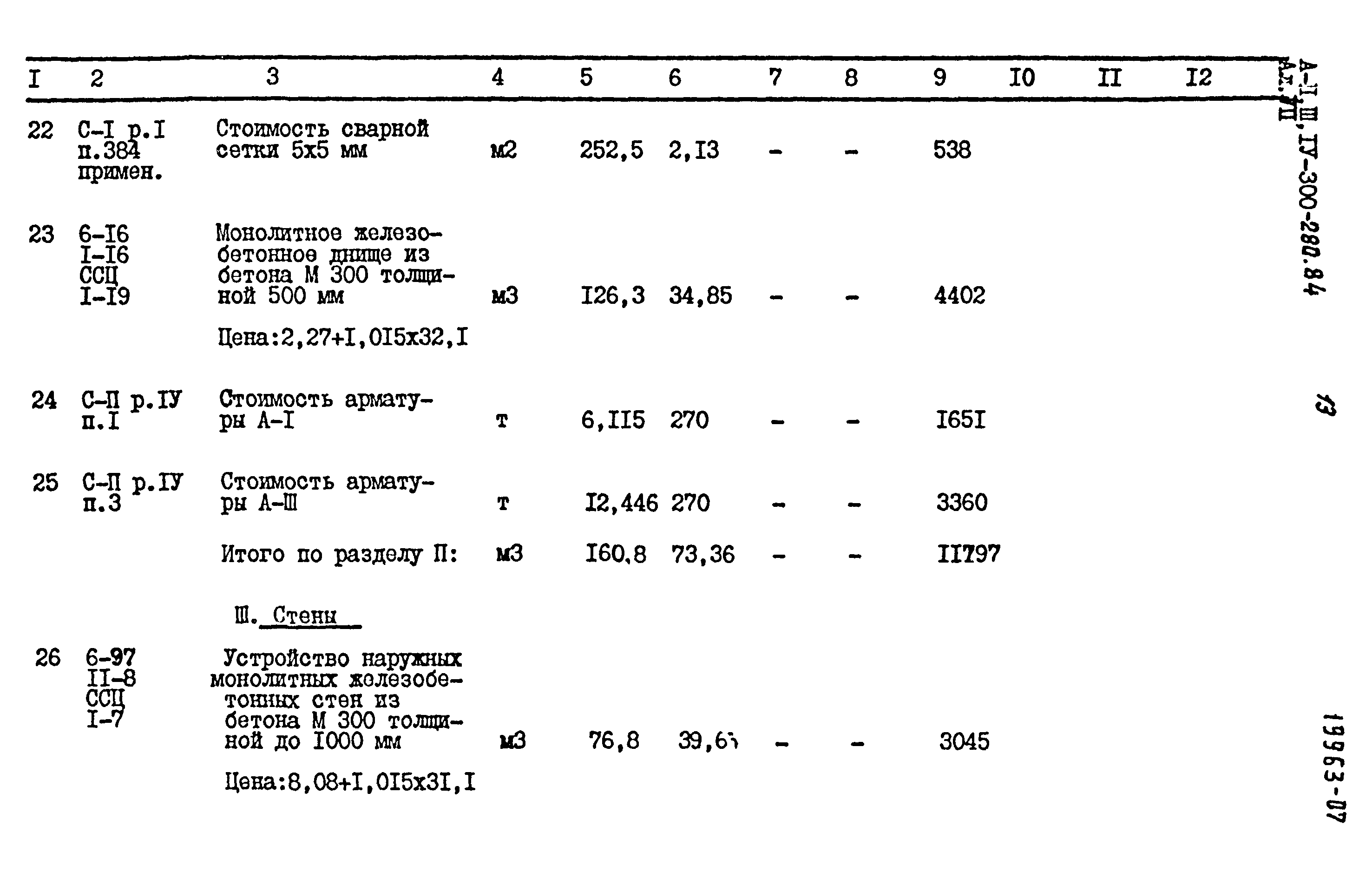 Типовой проект А-II,III,IV-300-280.84