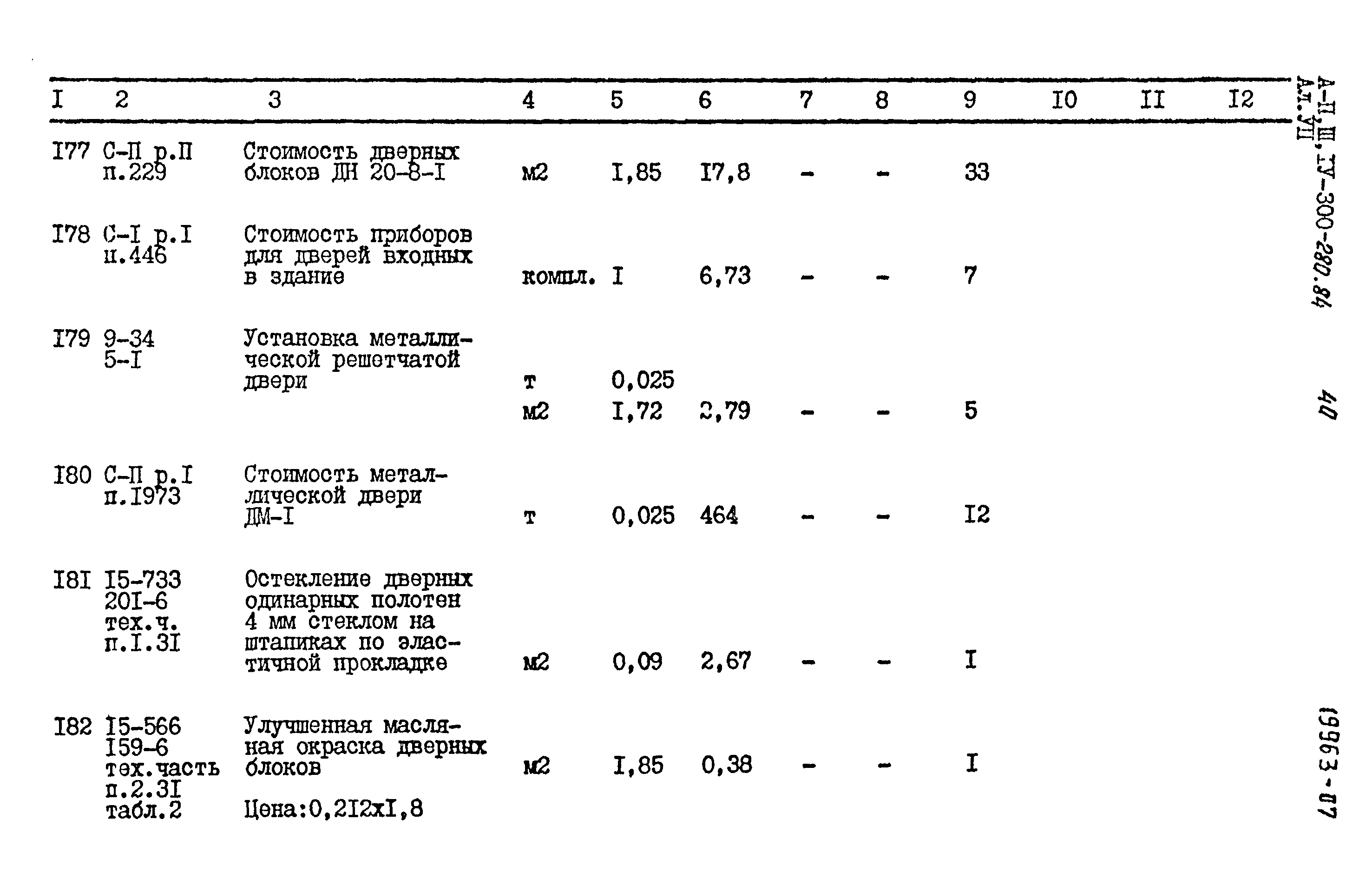 Типовой проект А-II,III,IV-300-280.84