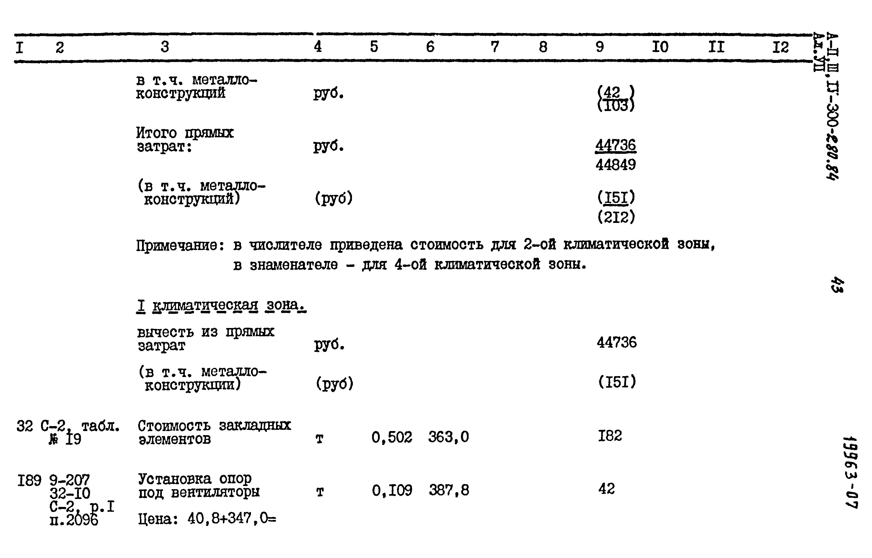 Типовой проект А-II,III,IV-300-280.84