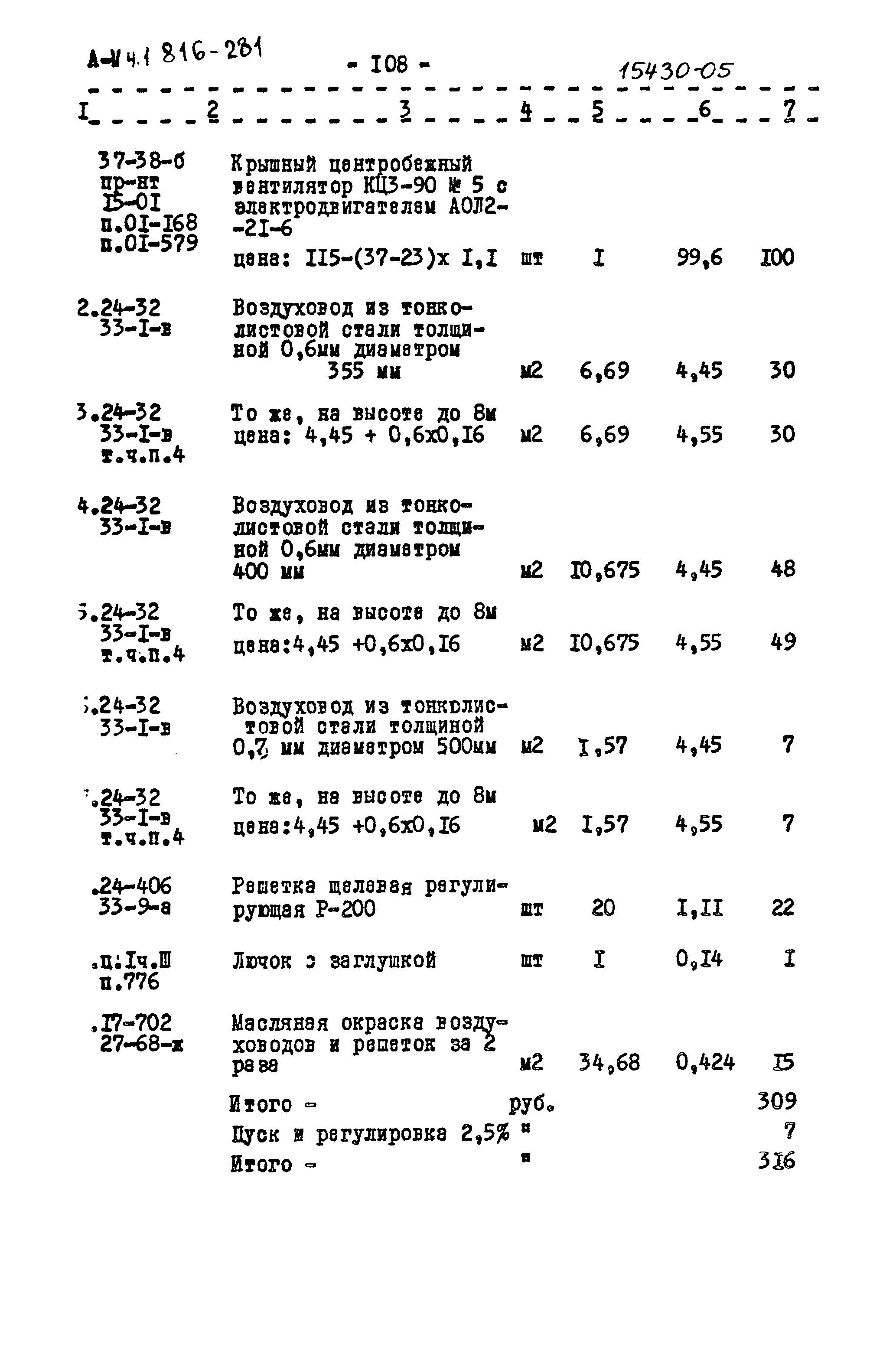 Типовой проект 816-231