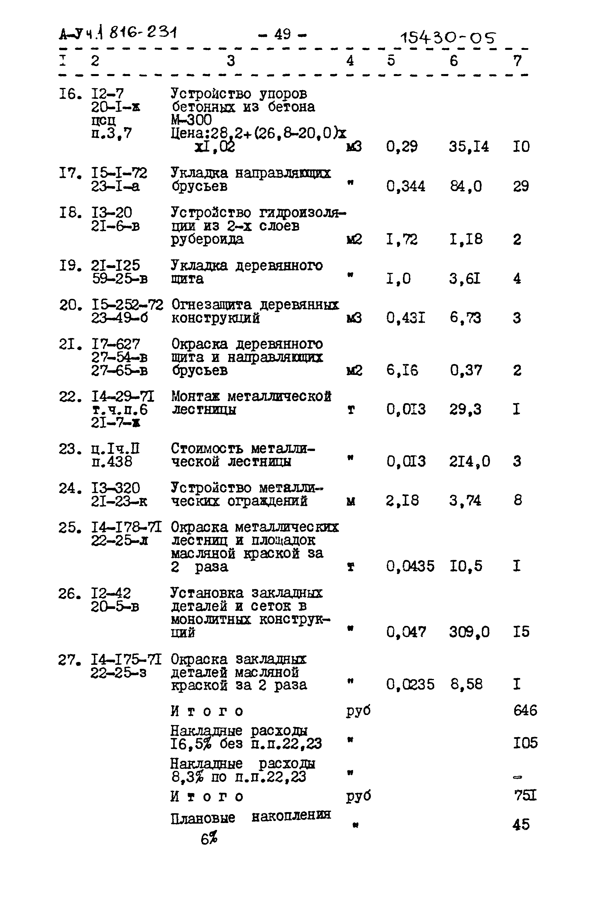 Типовой проект 816-231