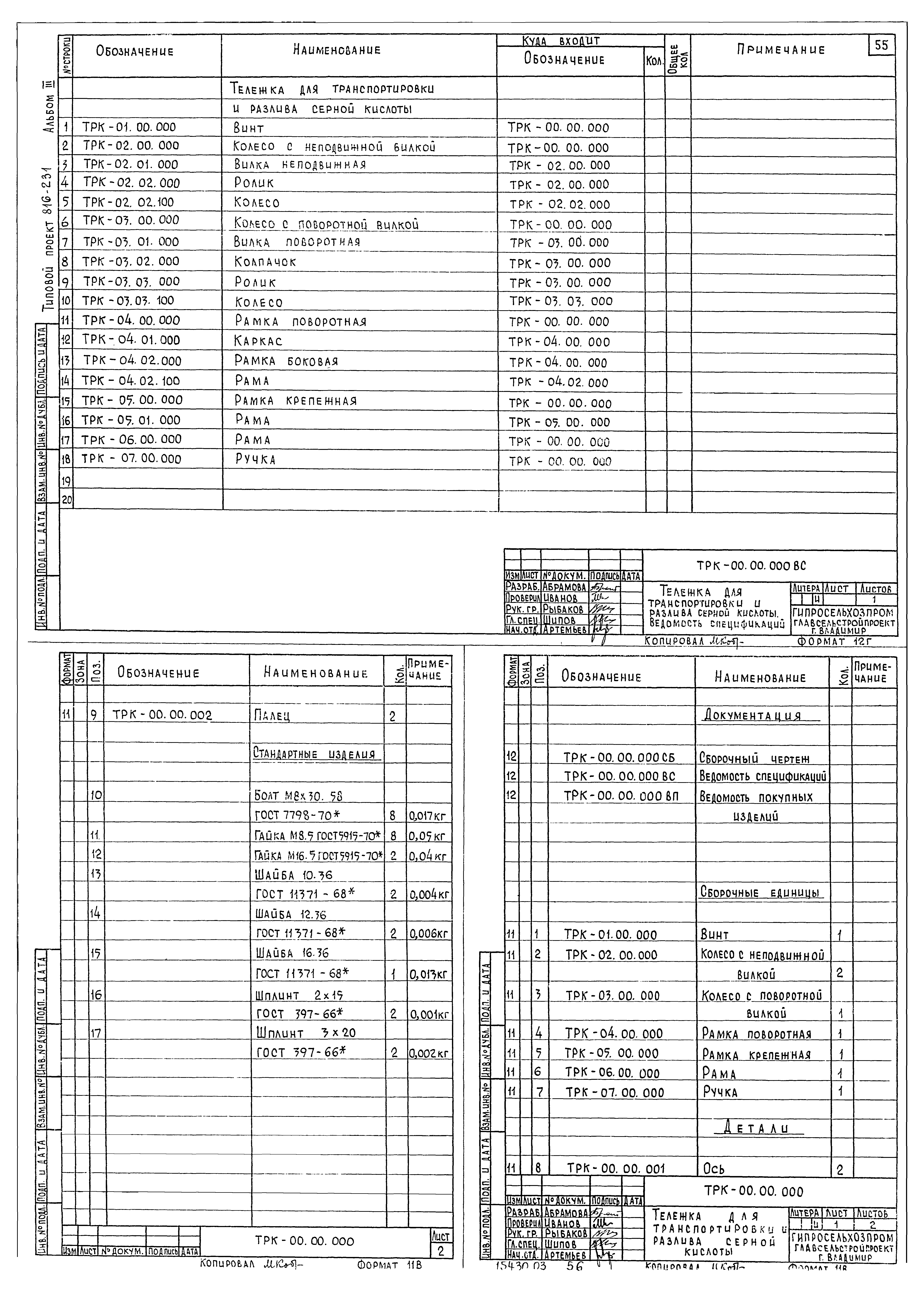 Типовой проект 816-231