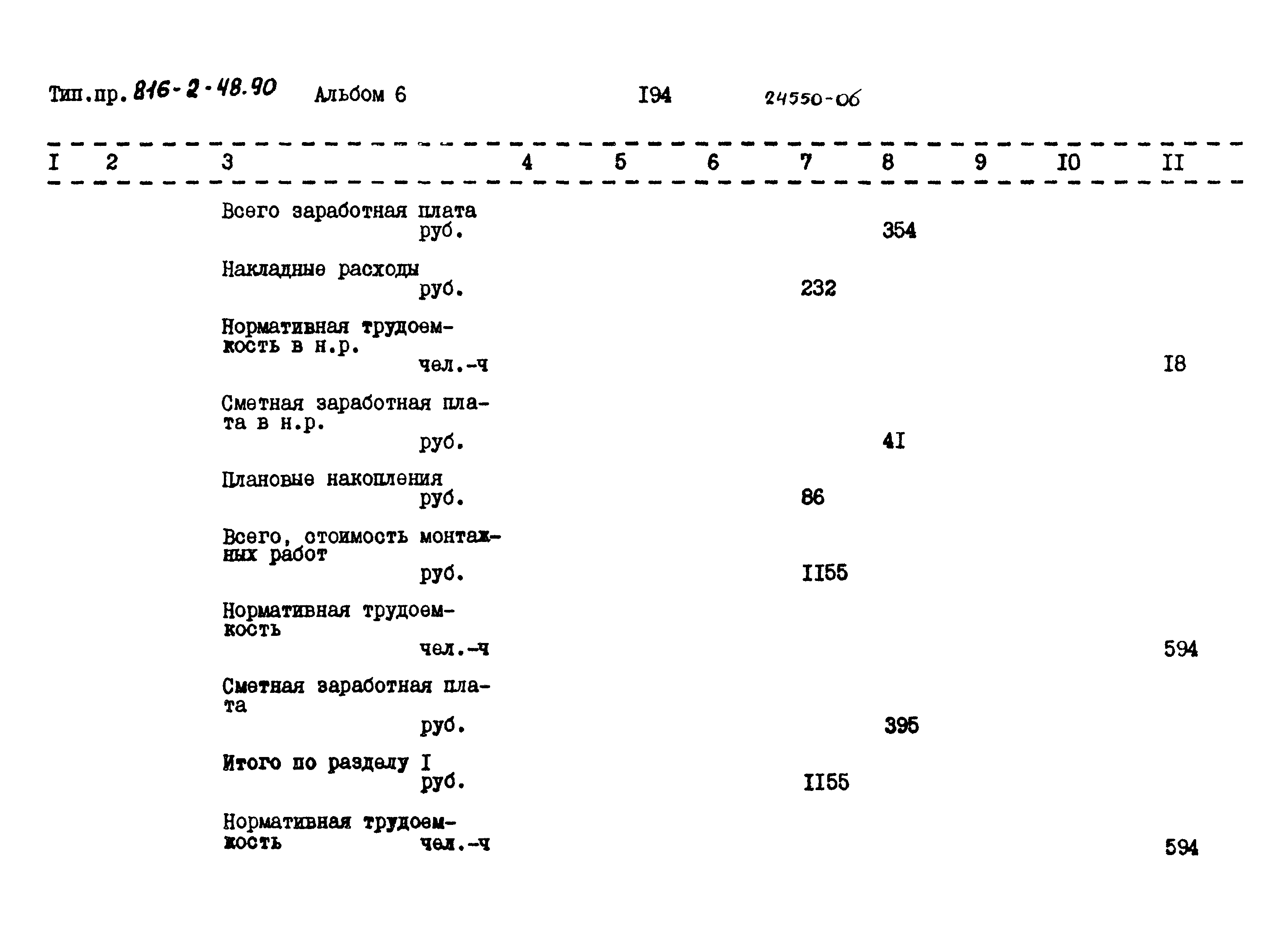 Типовой проект 816-2-48.90