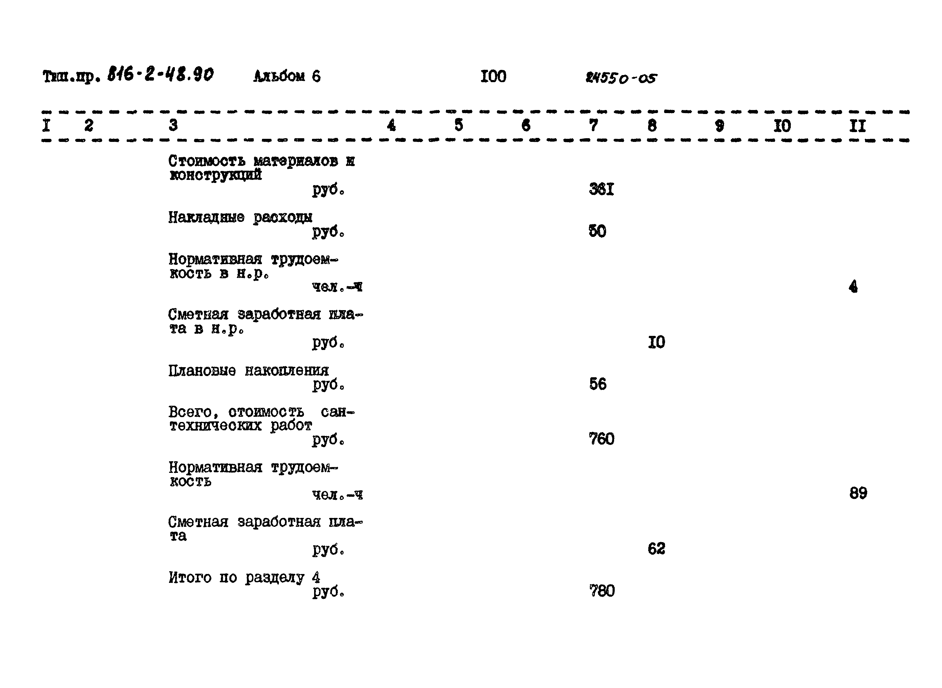 Типовой проект 816-2-48.90