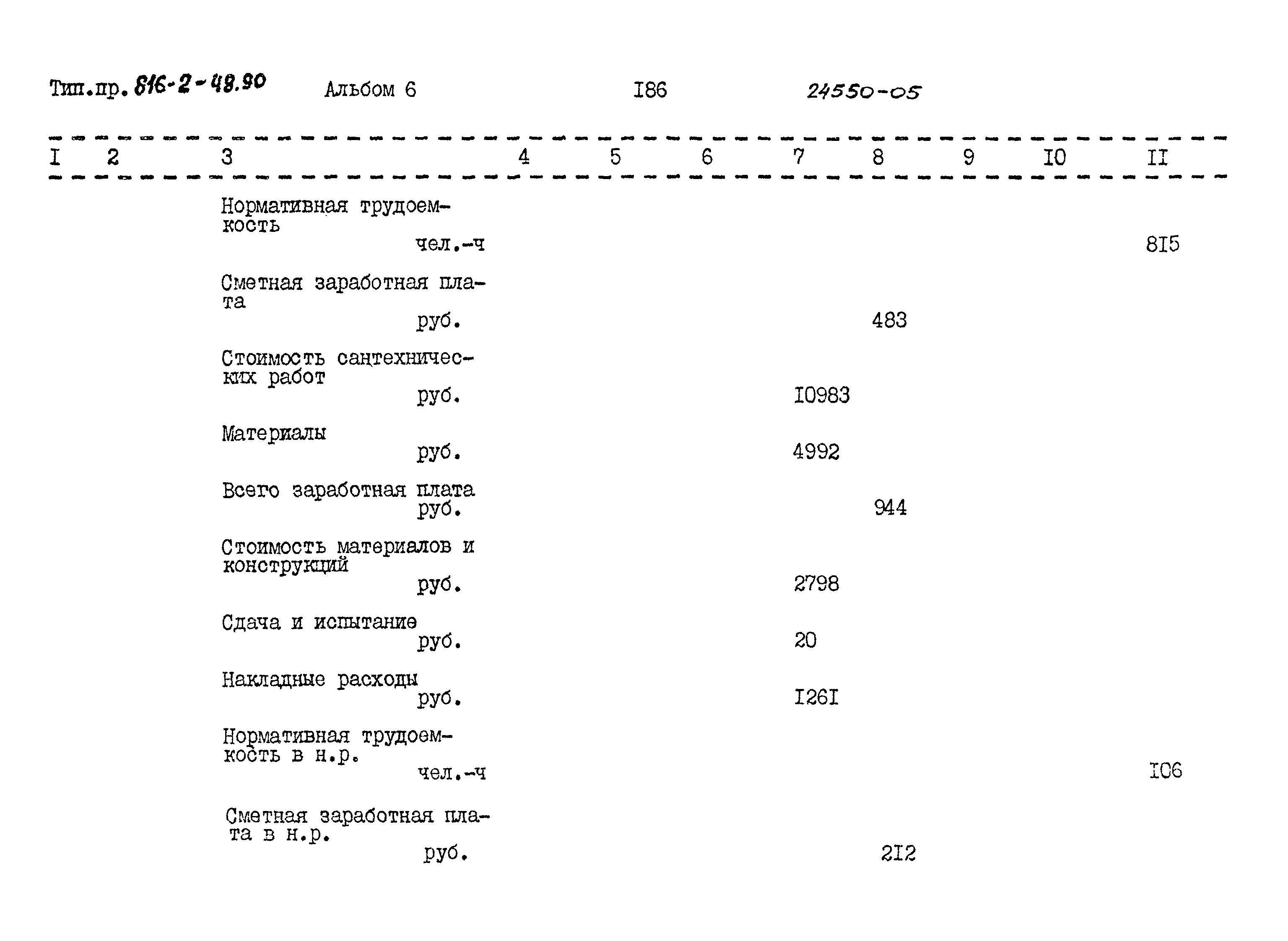 Типовой проект 816-2-48.90