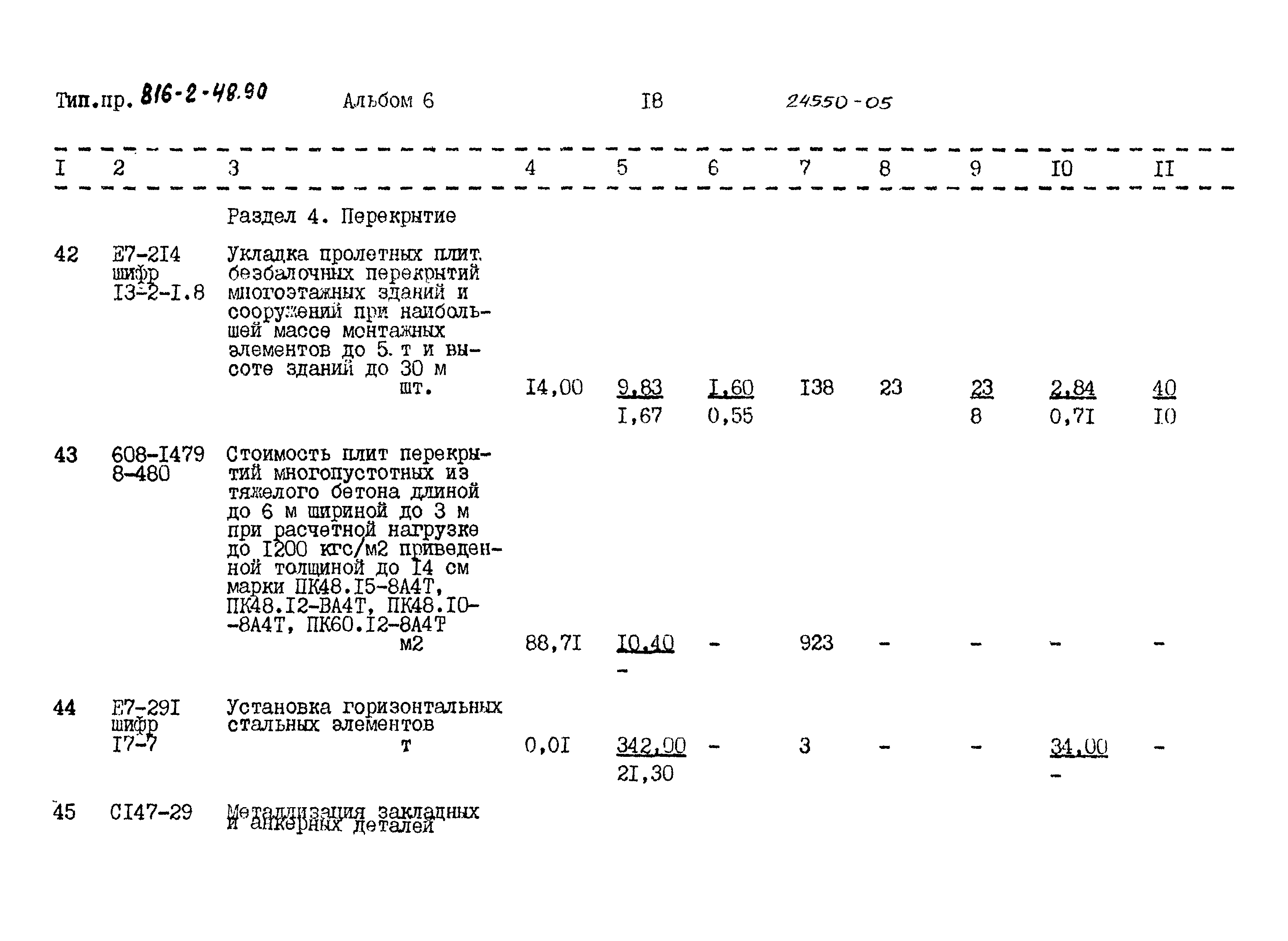 Типовой проект 816-2-48.90