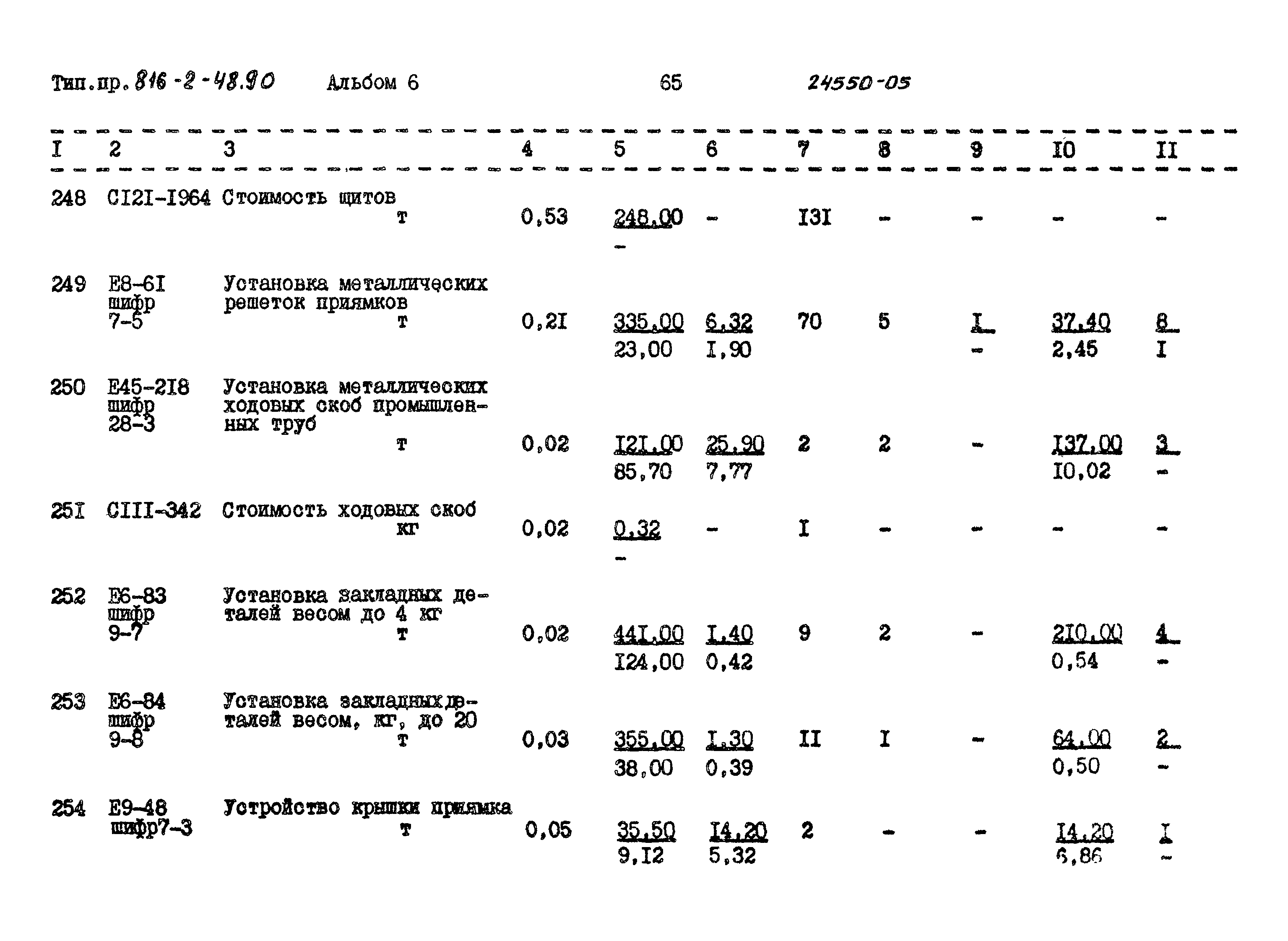 Типовой проект 816-2-48.90