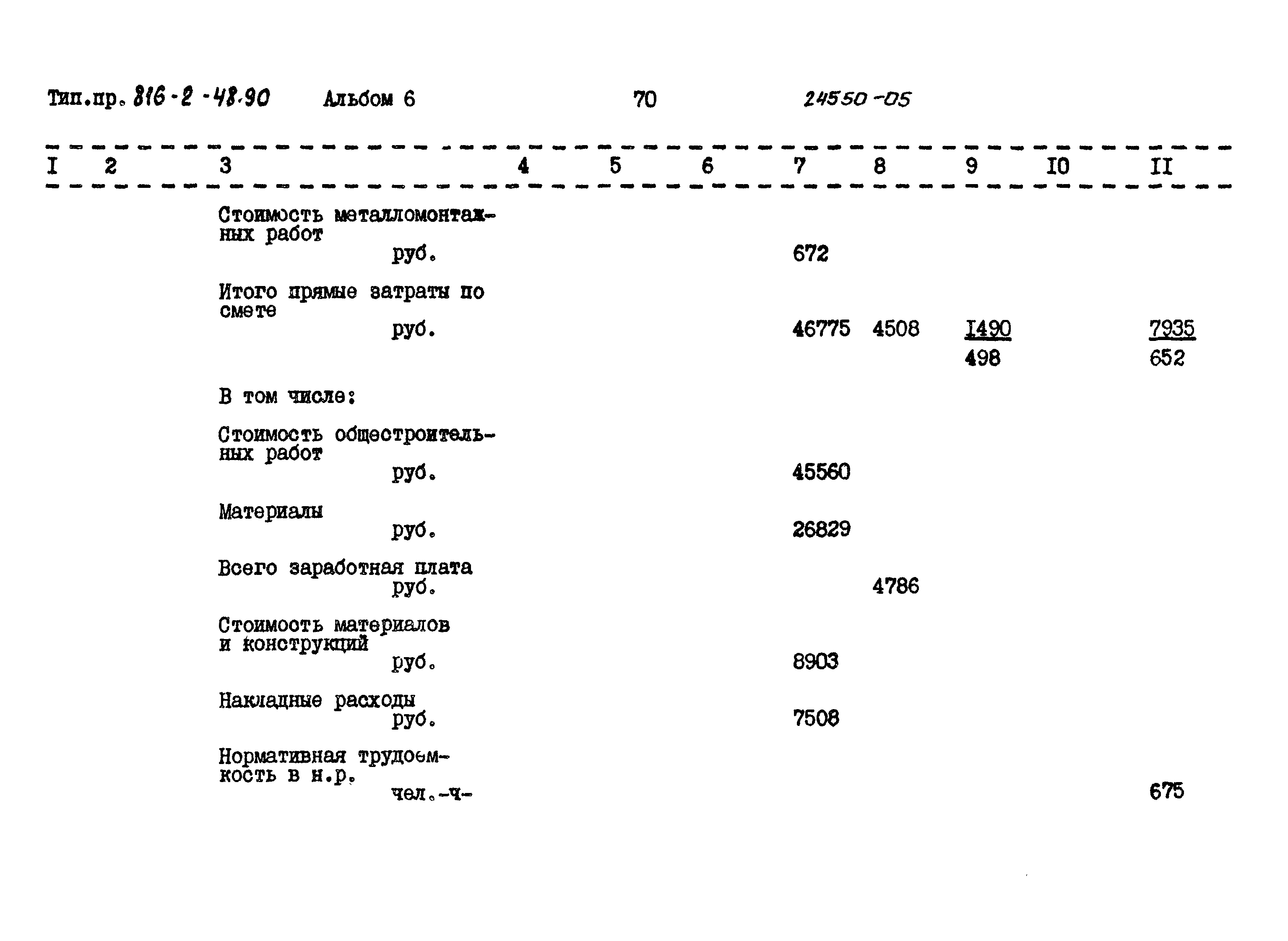 Типовой проект 816-2-48.90