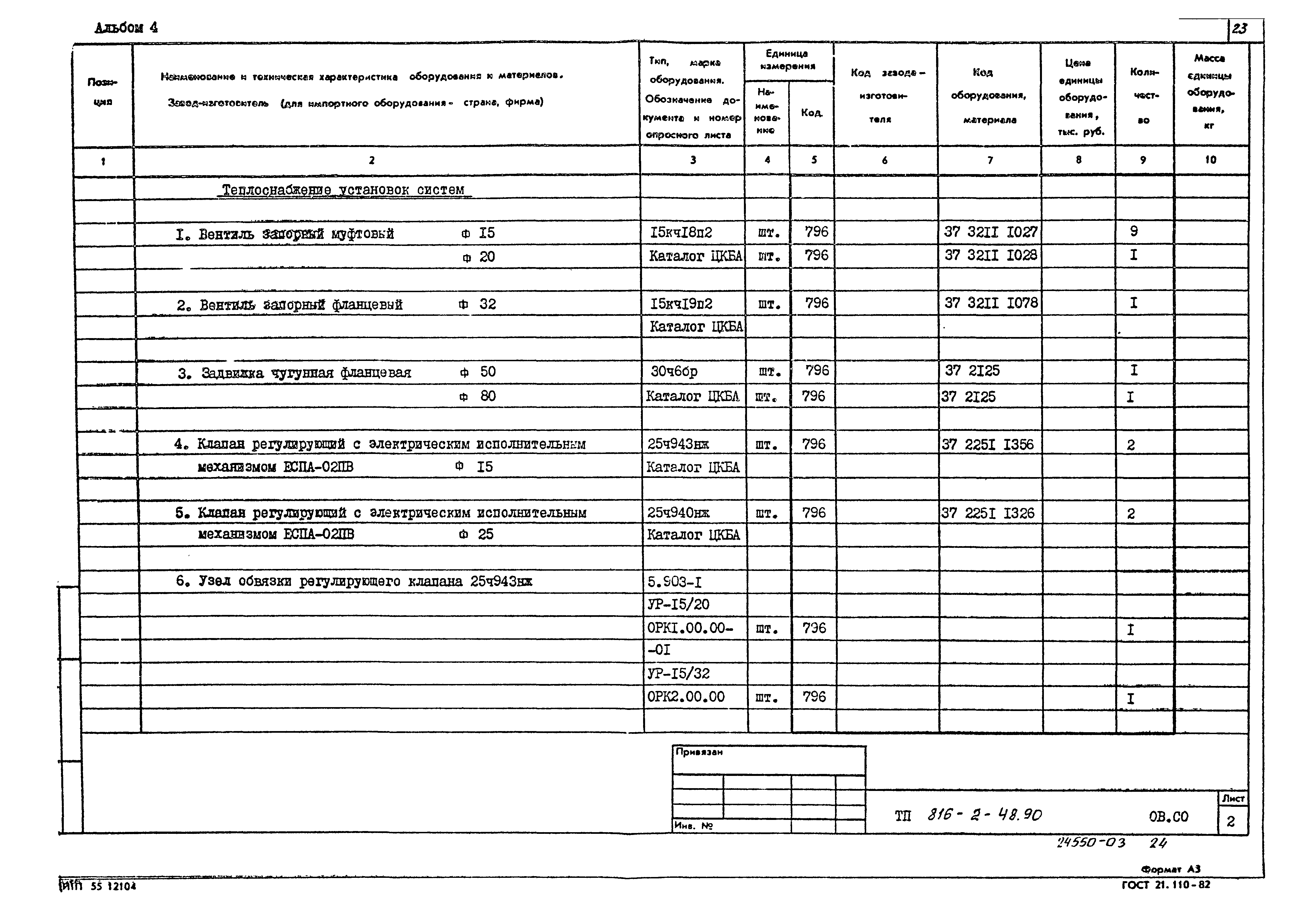 Типовой проект 816-2-48.90