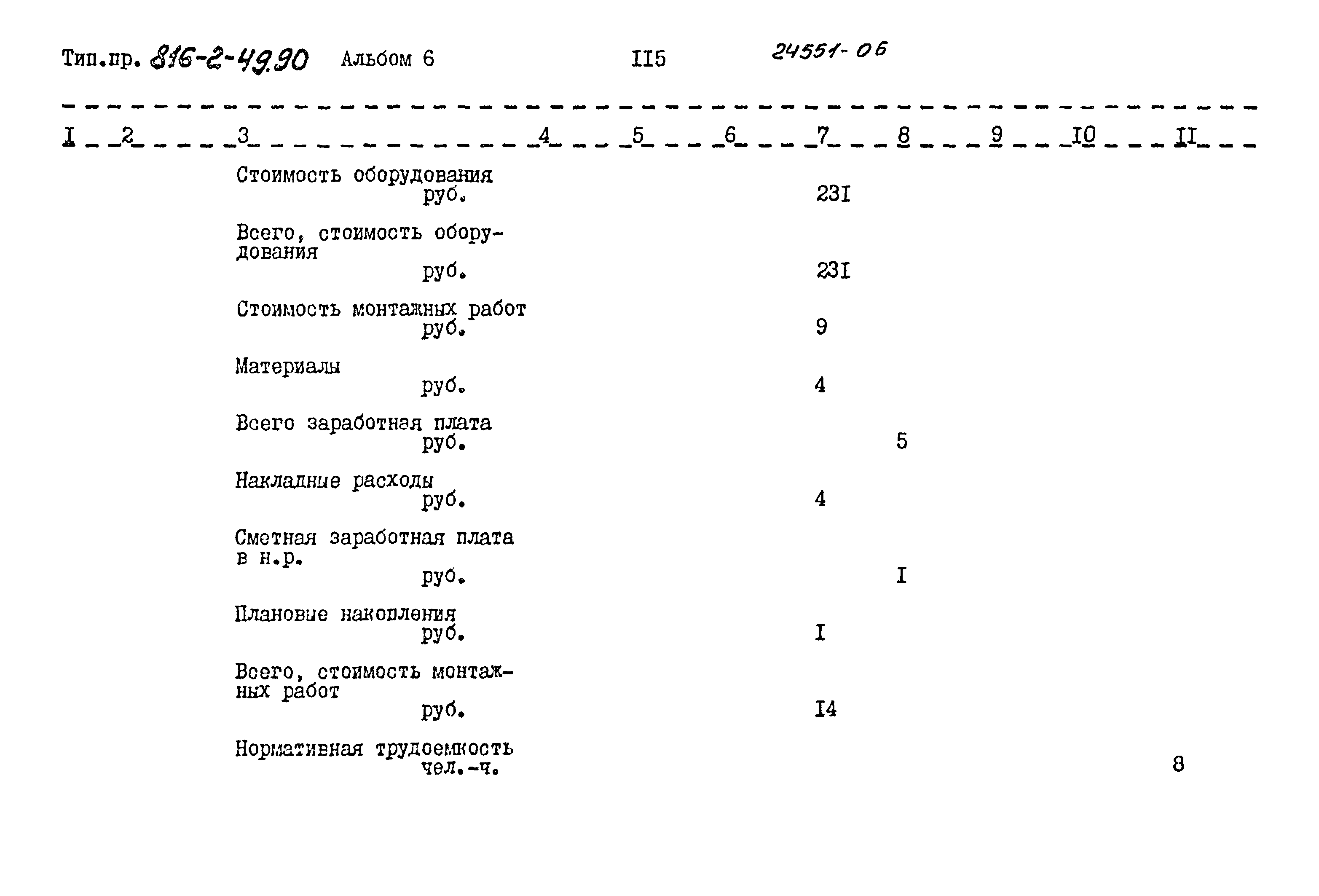 Типовой проект 816-2-49.90