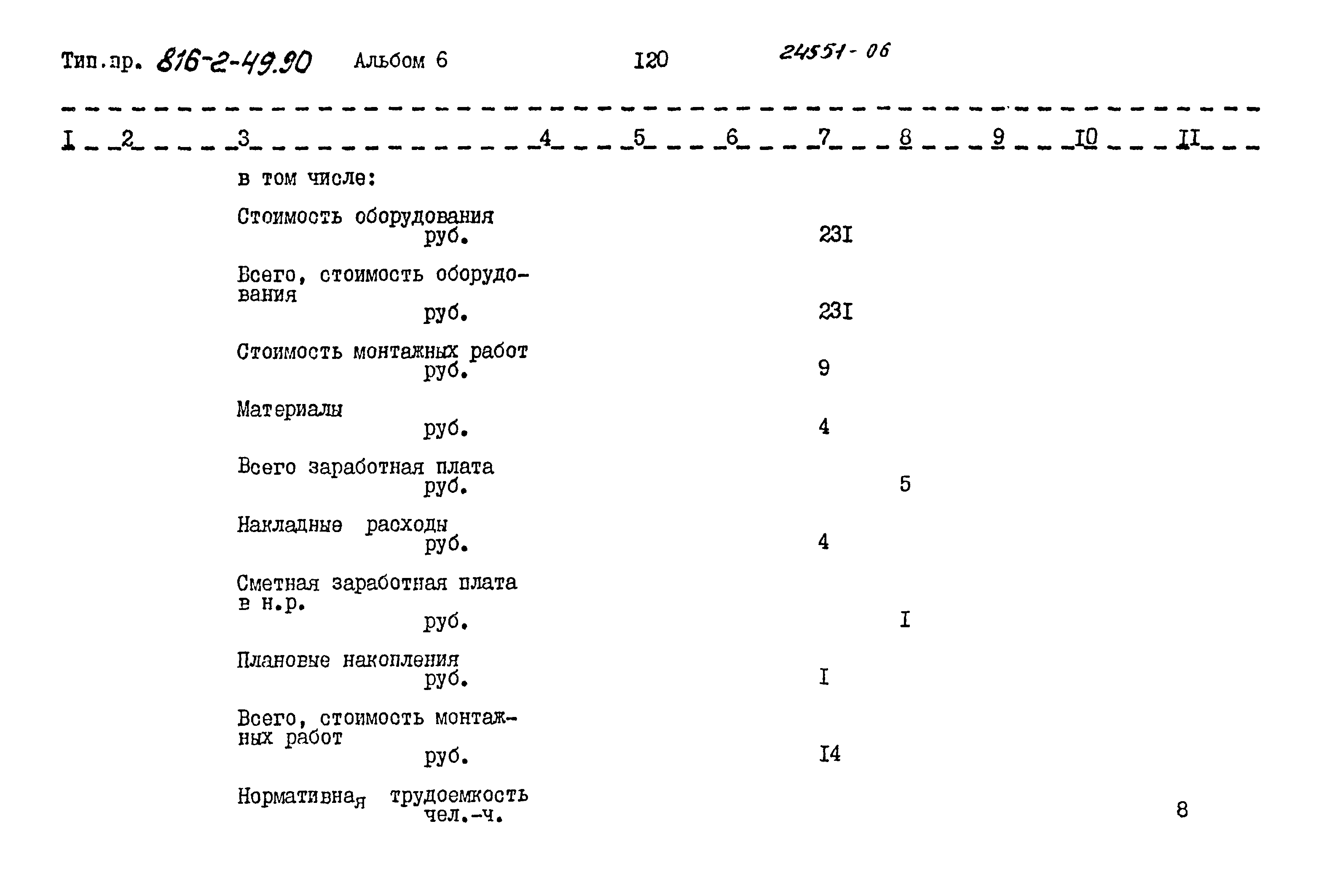 Типовой проект 816-2-49.90