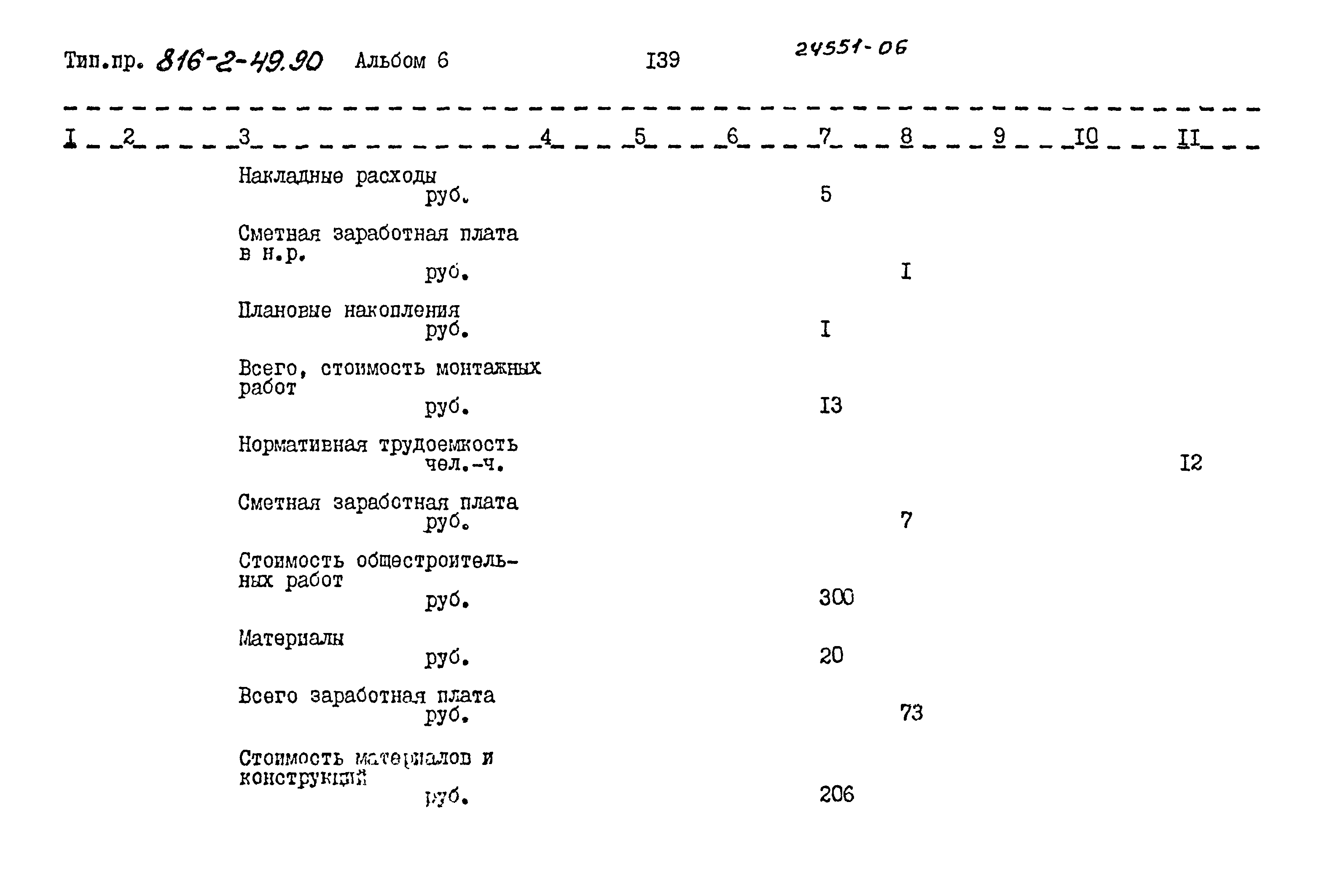 Типовой проект 816-2-49.90