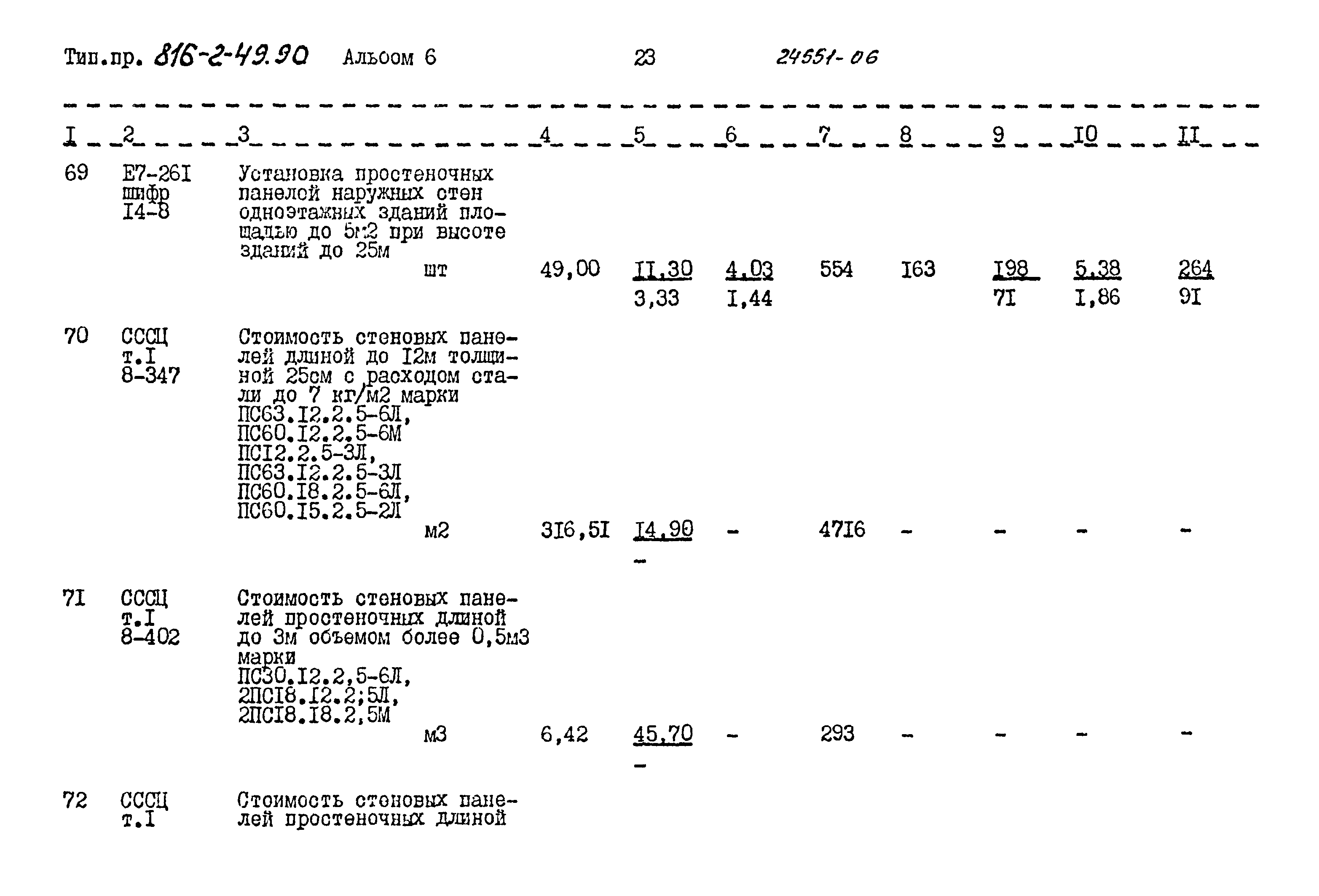 Типовой проект 816-2-49.90