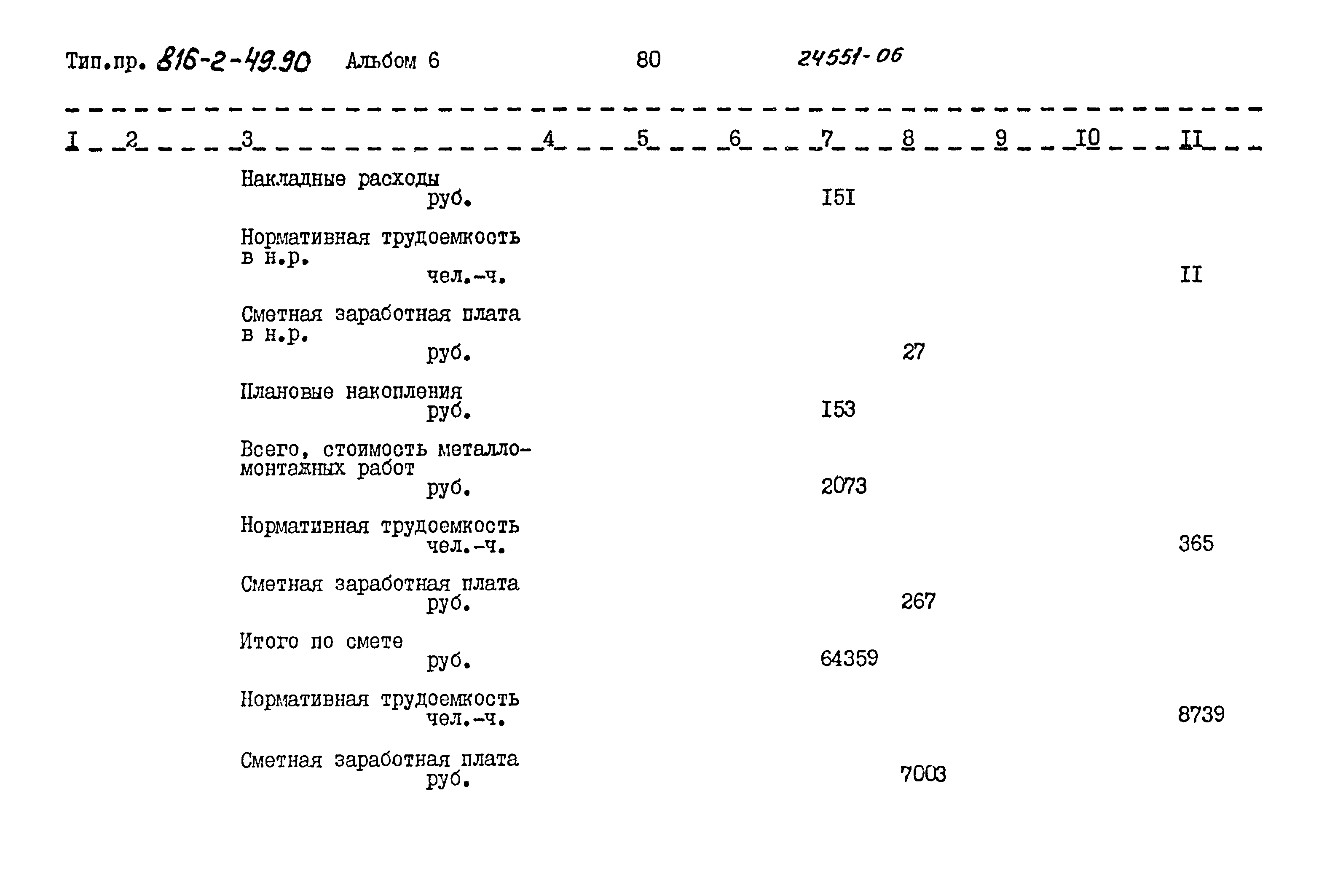 Типовой проект 816-2-49.90