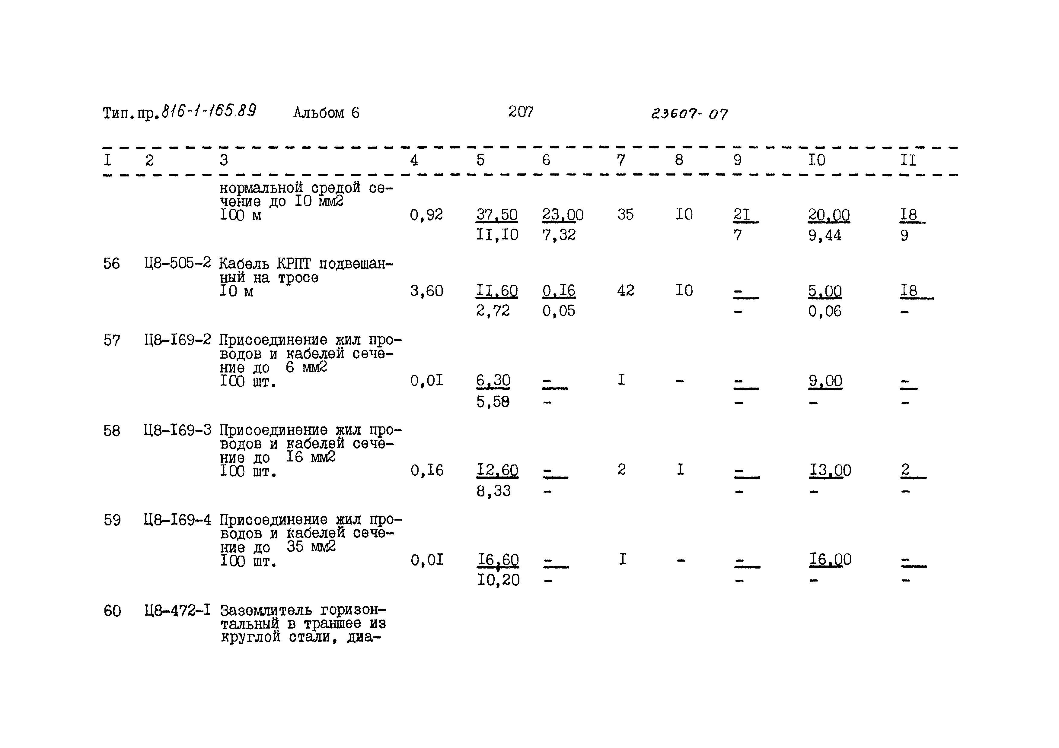 Типовой проект 816-1-165.89