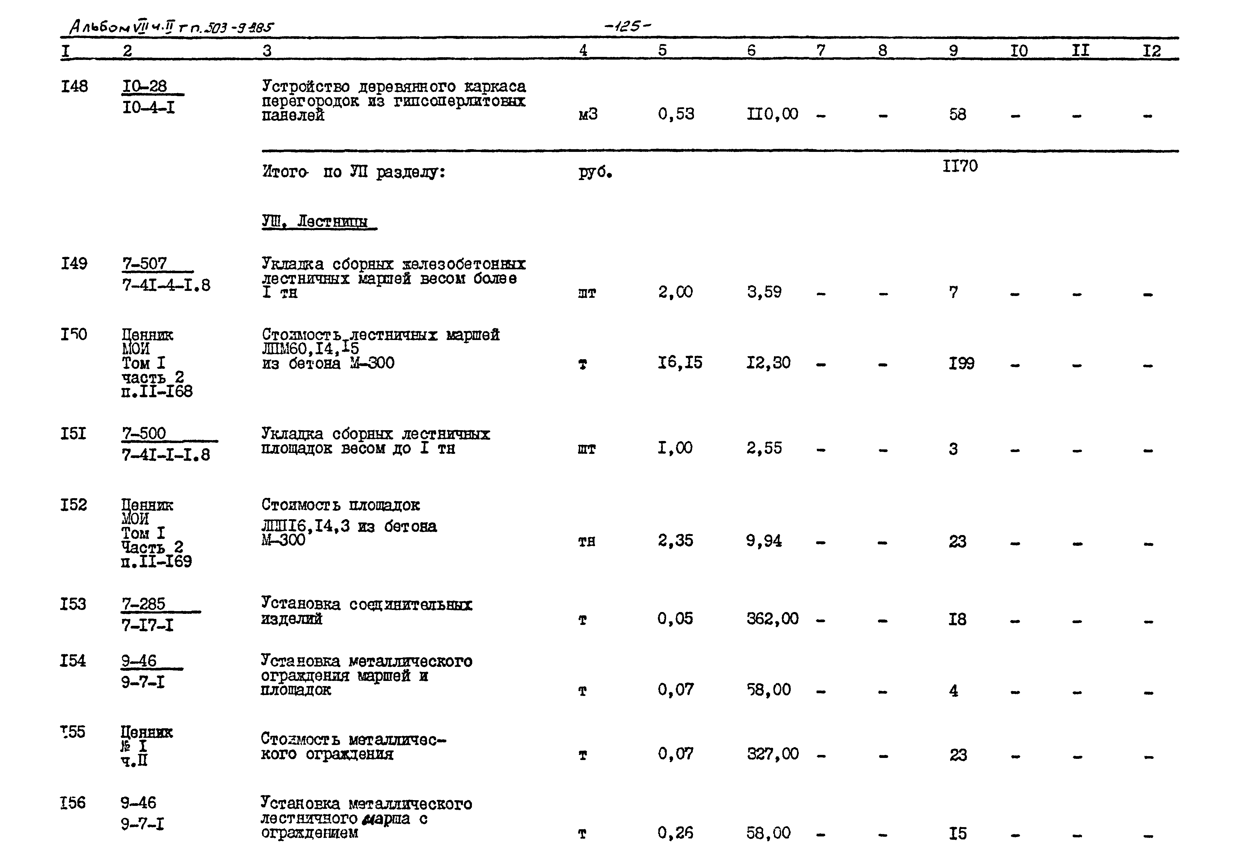 Типовой проект 503-9-9.85