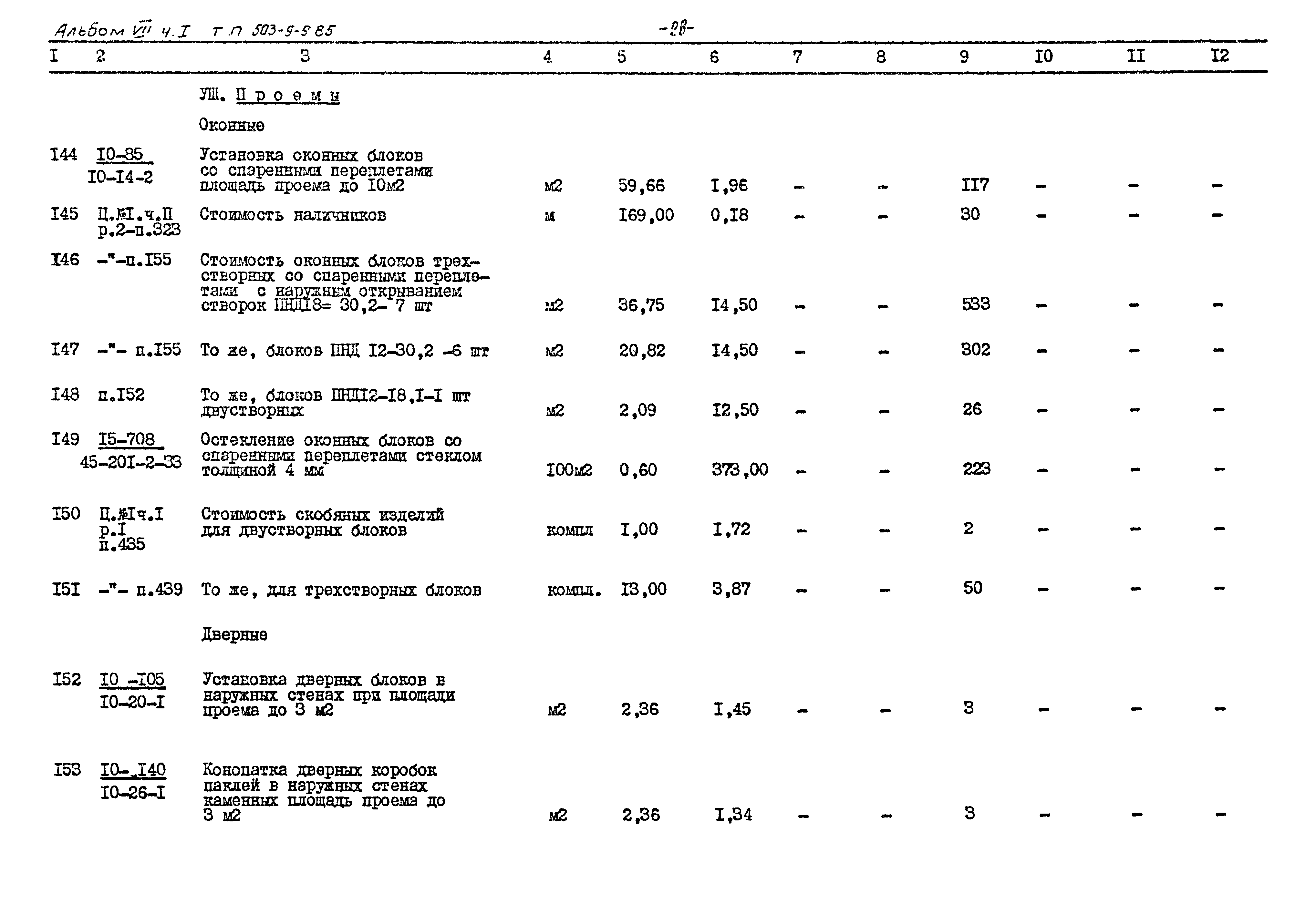 Типовой проект 503-9-9.85