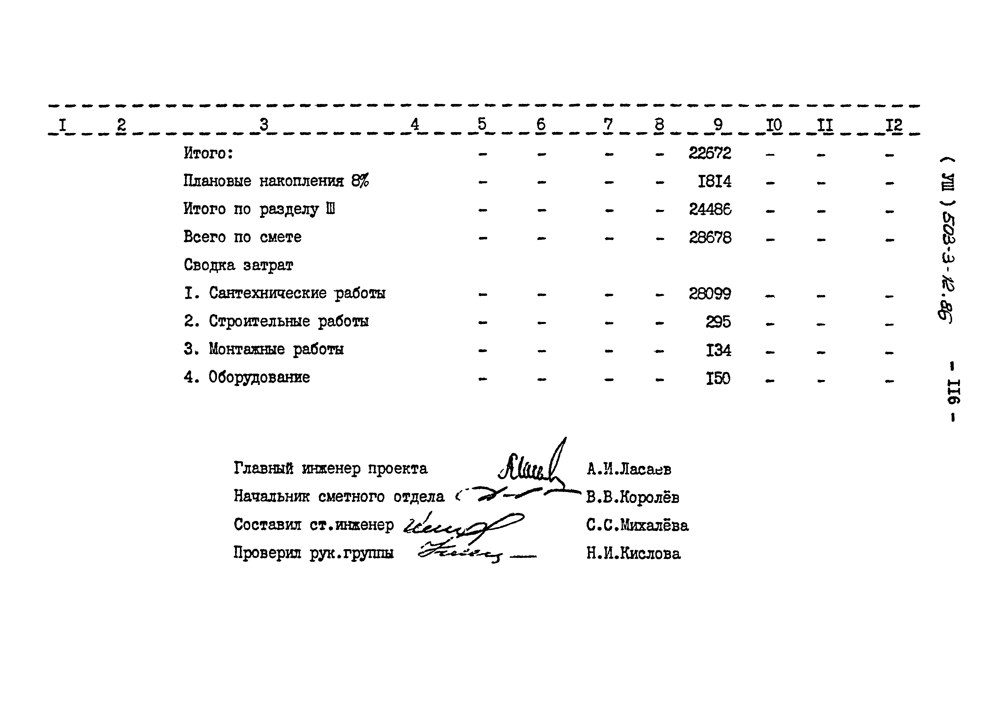 Типовой проект 503-3-12.86