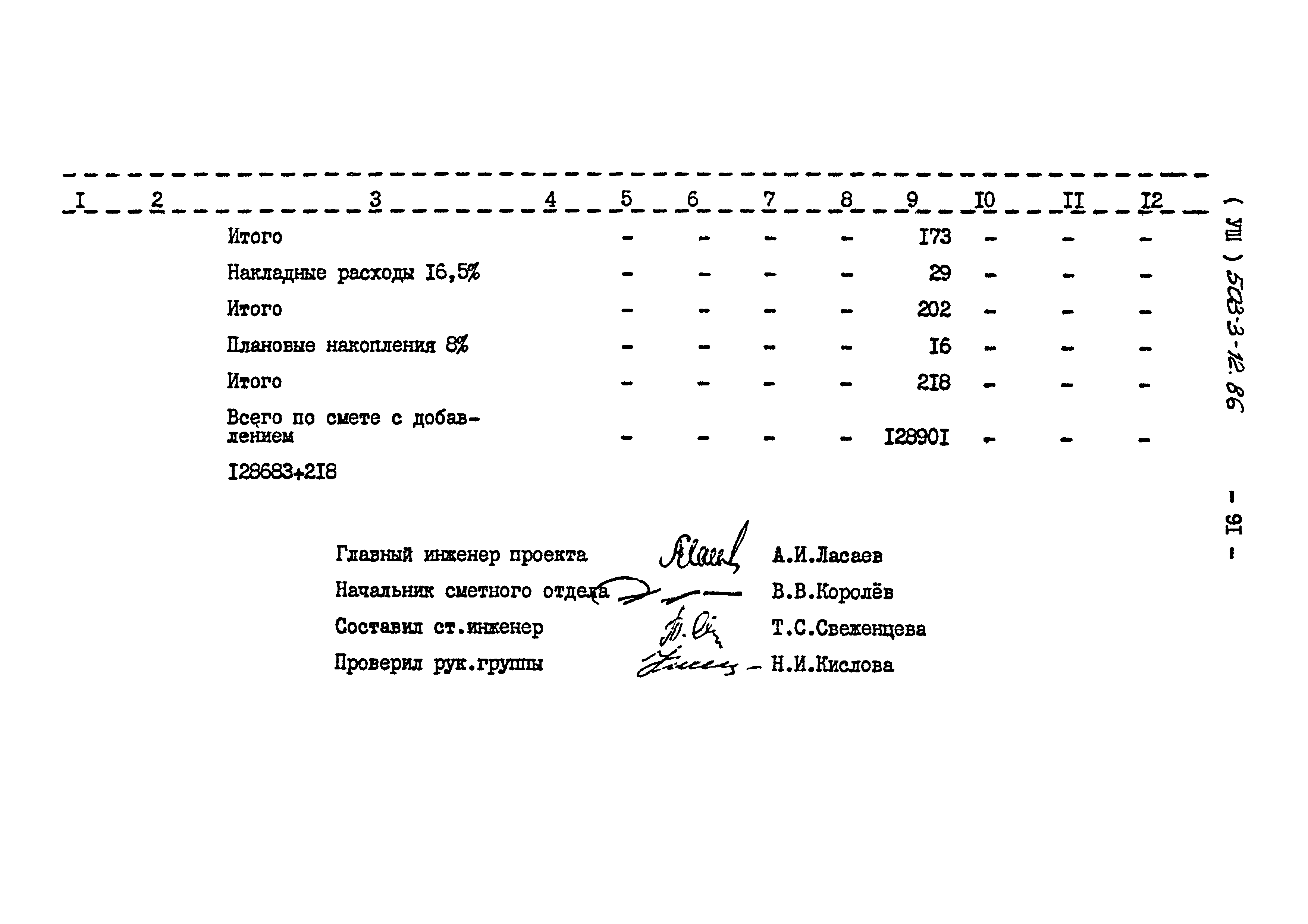 Типовой проект 503-3-12.86